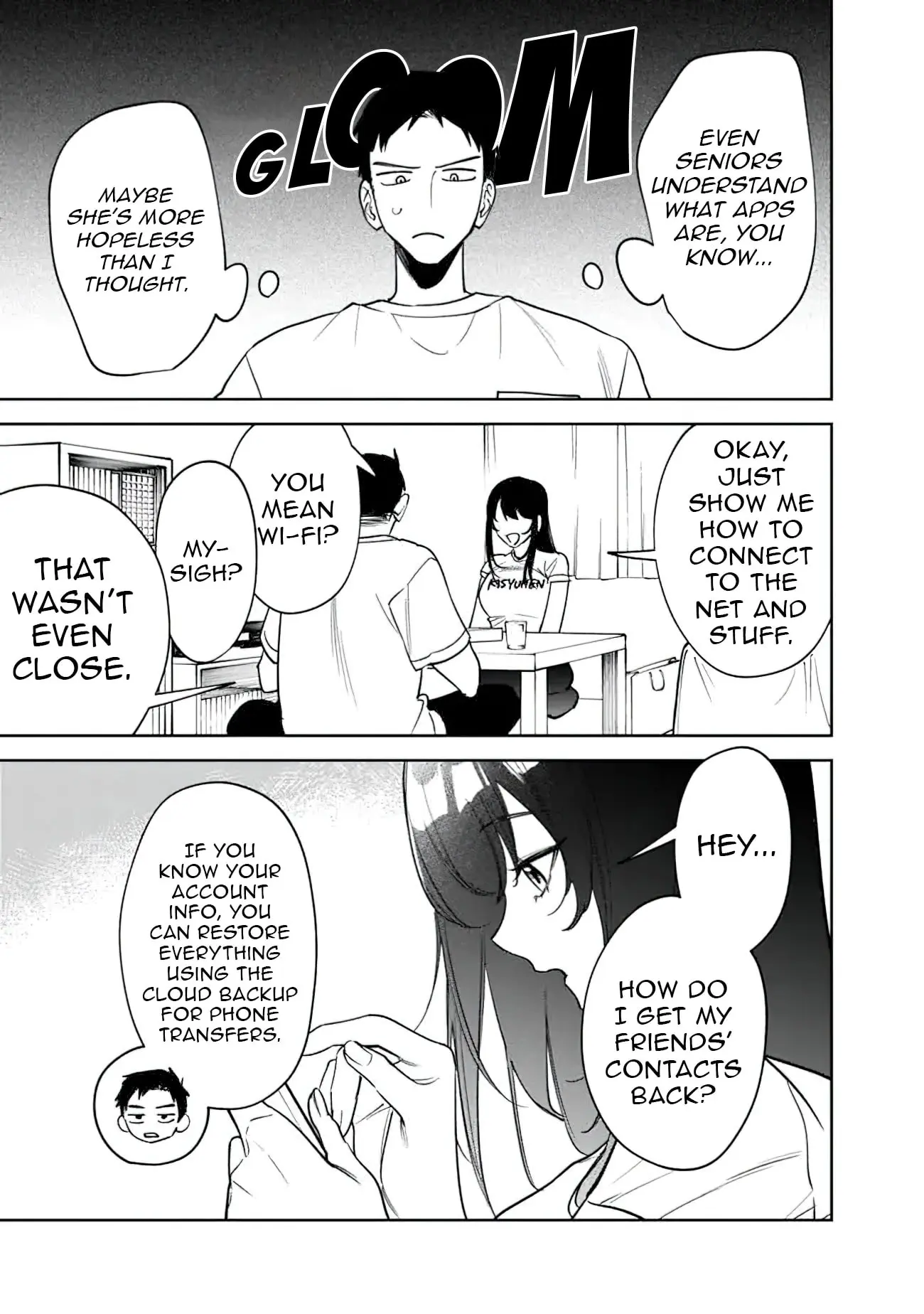 Living together with the queen from my high school days who was arrogant, surprisingly isn't that uncomfortable - Chapter 18 - Page 7