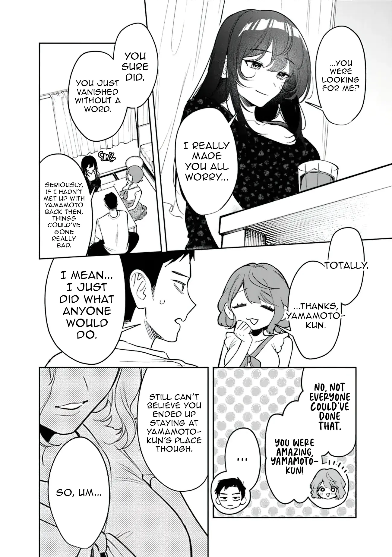 Living together with the queen from my high school days who was arrogant, surprisingly isn't that uncomfortable - Chapter 19 - Page 12