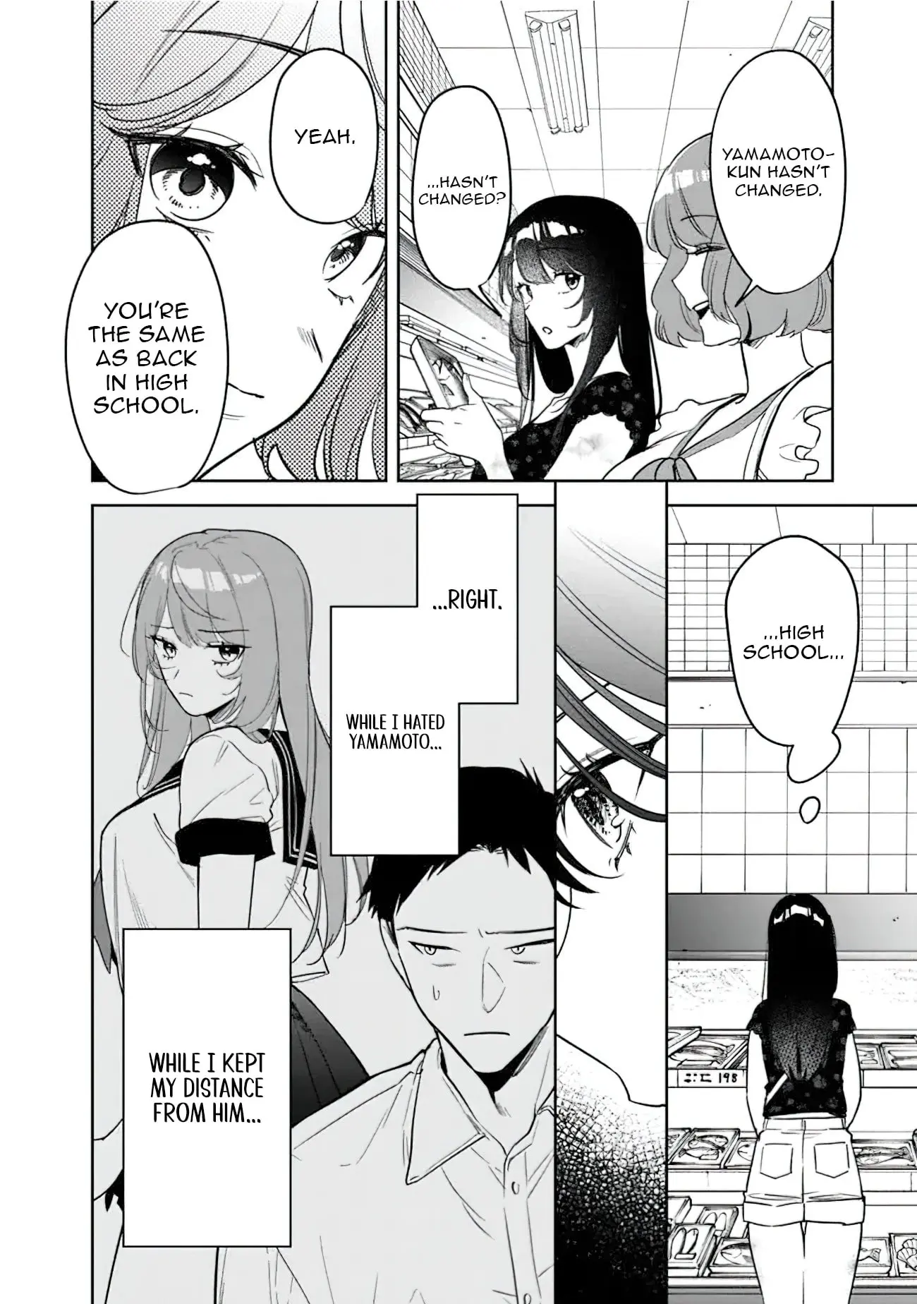 Living together with the queen from my high school days who was arrogant, surprisingly isn't that uncomfortable - Chapter 20 - Page 12