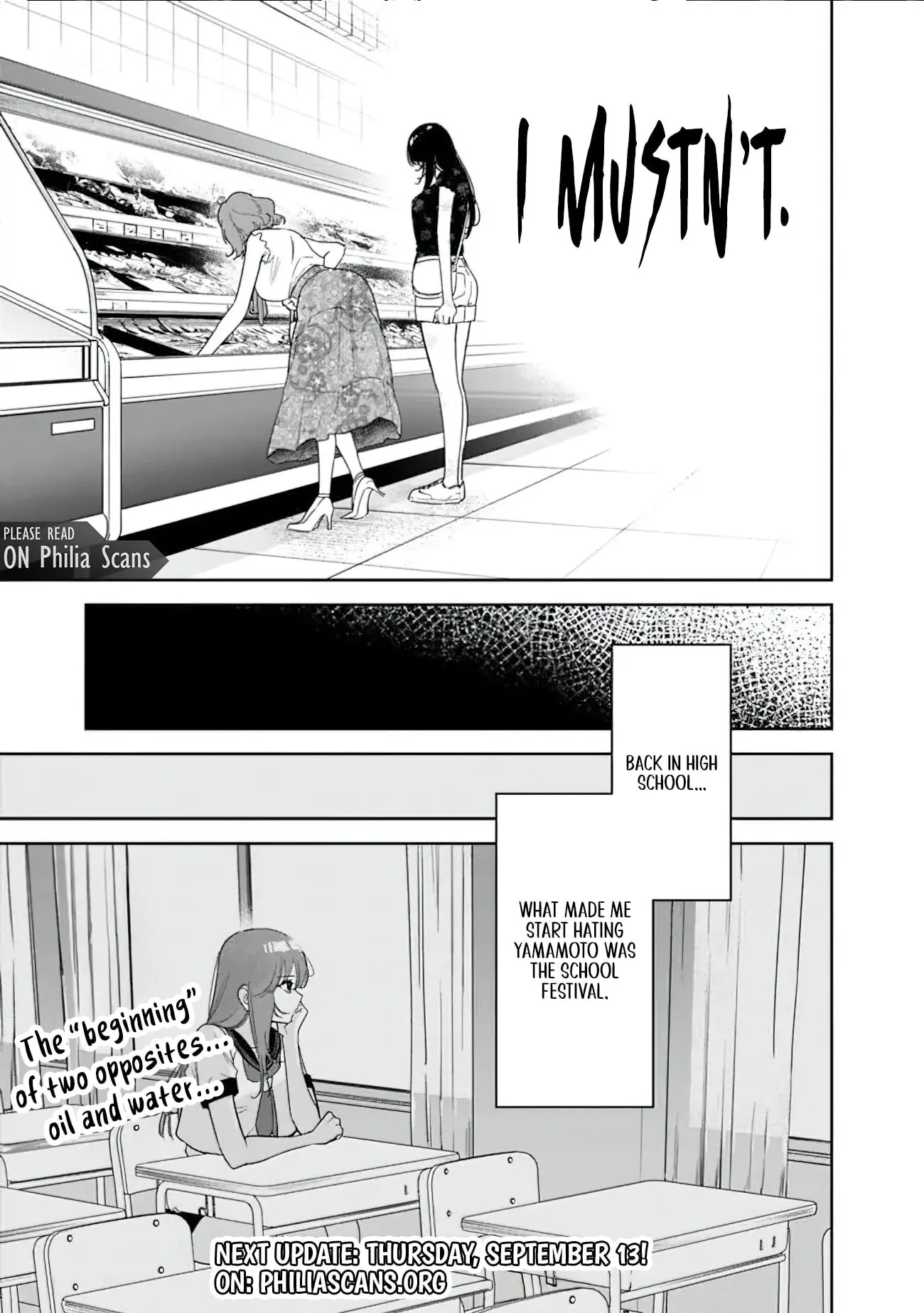Living together with the queen from my high school days who was arrogant, surprisingly isn't that uncomfortable - Chapter 20 - Page 15