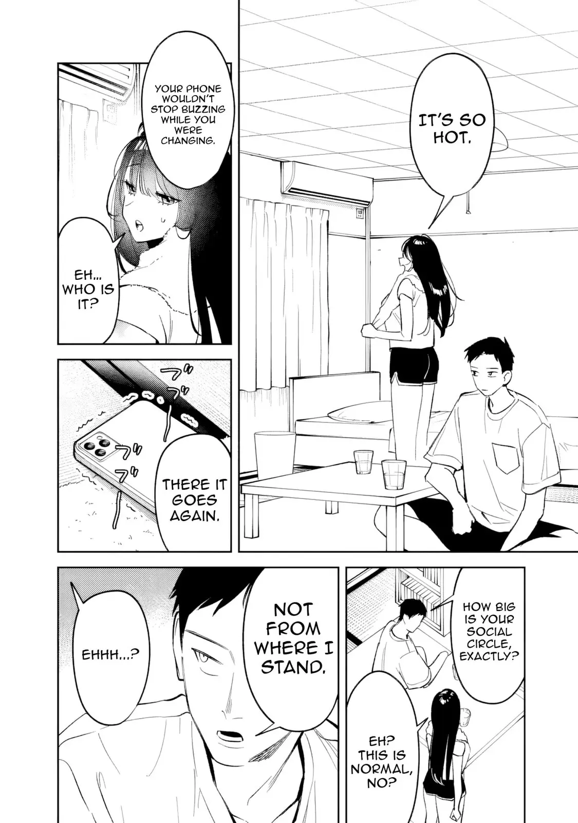 Living together with the queen from my high school days who was arrogant, surprisingly isn't that uncomfortable - Chapter 24 - Page 10
