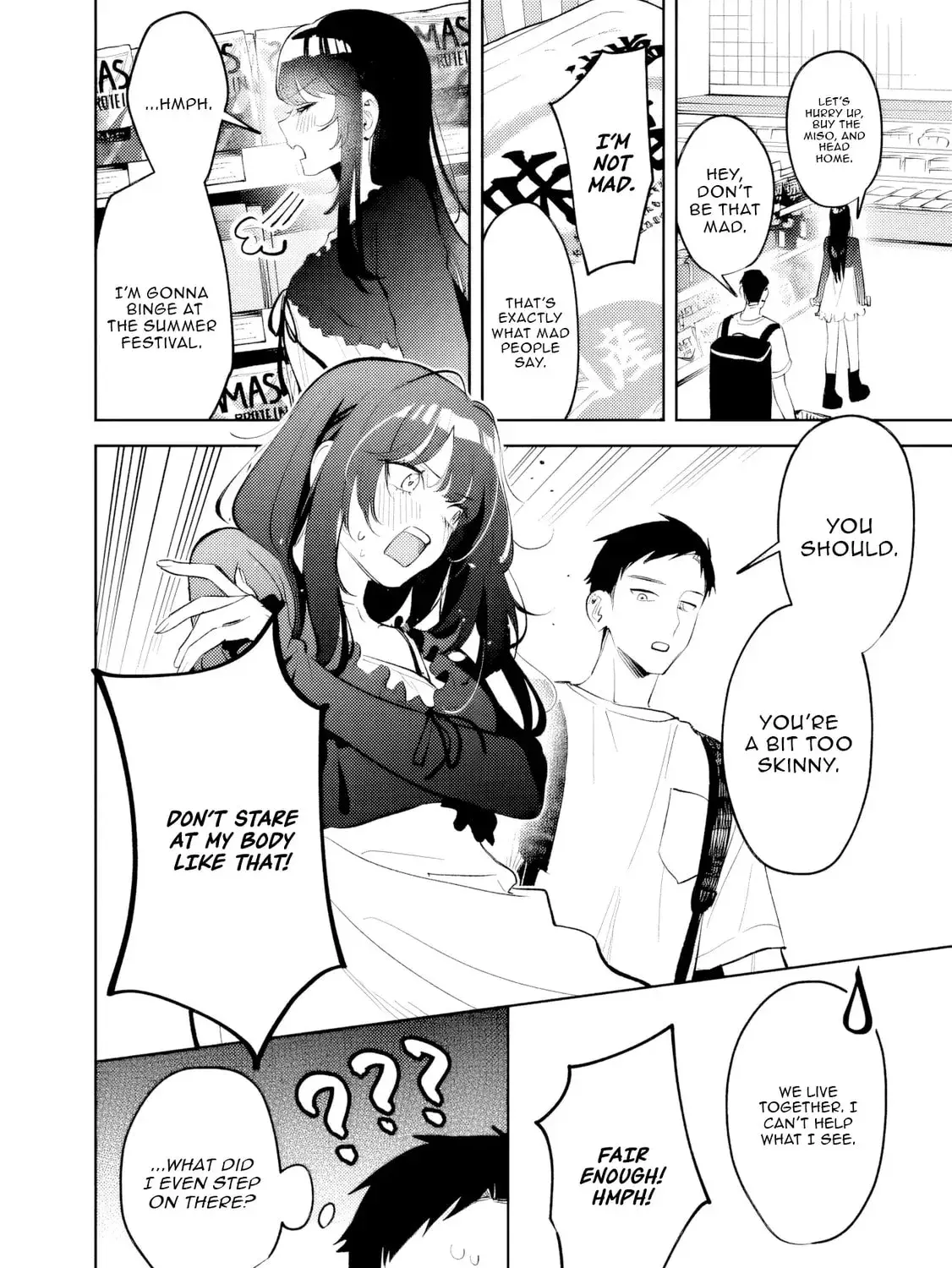 Living together with the queen from my high school days who was arrogant, surprisingly isn't that uncomfortable - Chapter 26 - Page 19