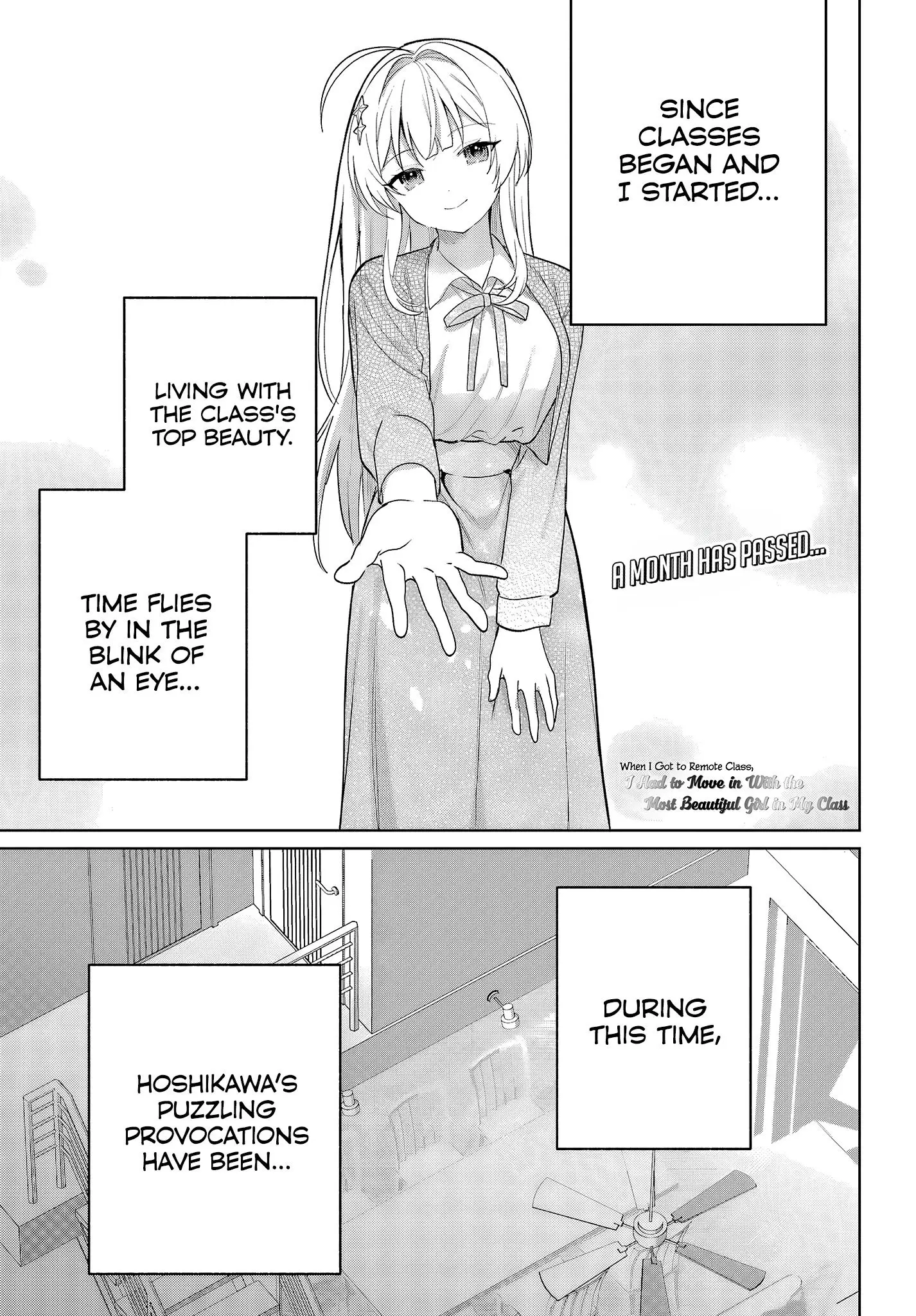 When I Got to Remote Class, I had to Move in with the Most Beautiful Girl in My Class - Chapter 6 - Page 1