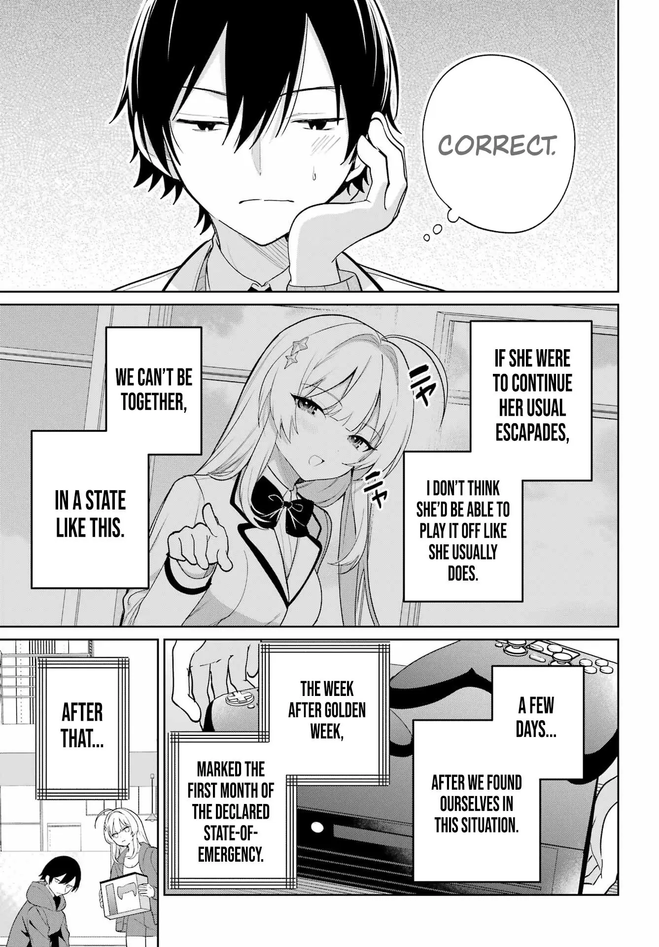 When I Got to Remote Class, I had to Move in with the Most Beautiful Girl in My Class - Chapter 9 - Page 3