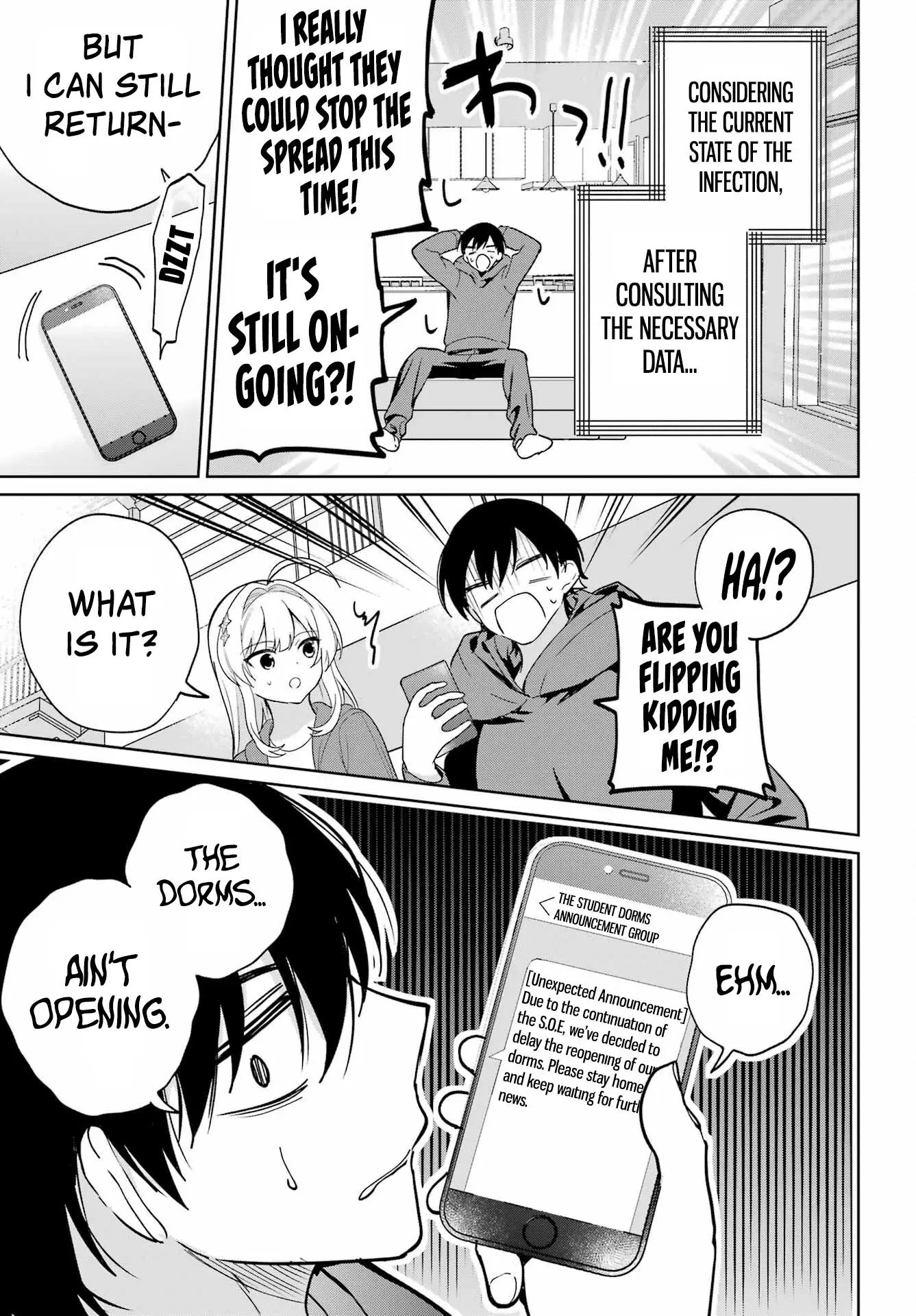 When I Got to Remote Class, I had to Move in with the Most Beautiful Girl in My Class - Chapter 12 - Page 17