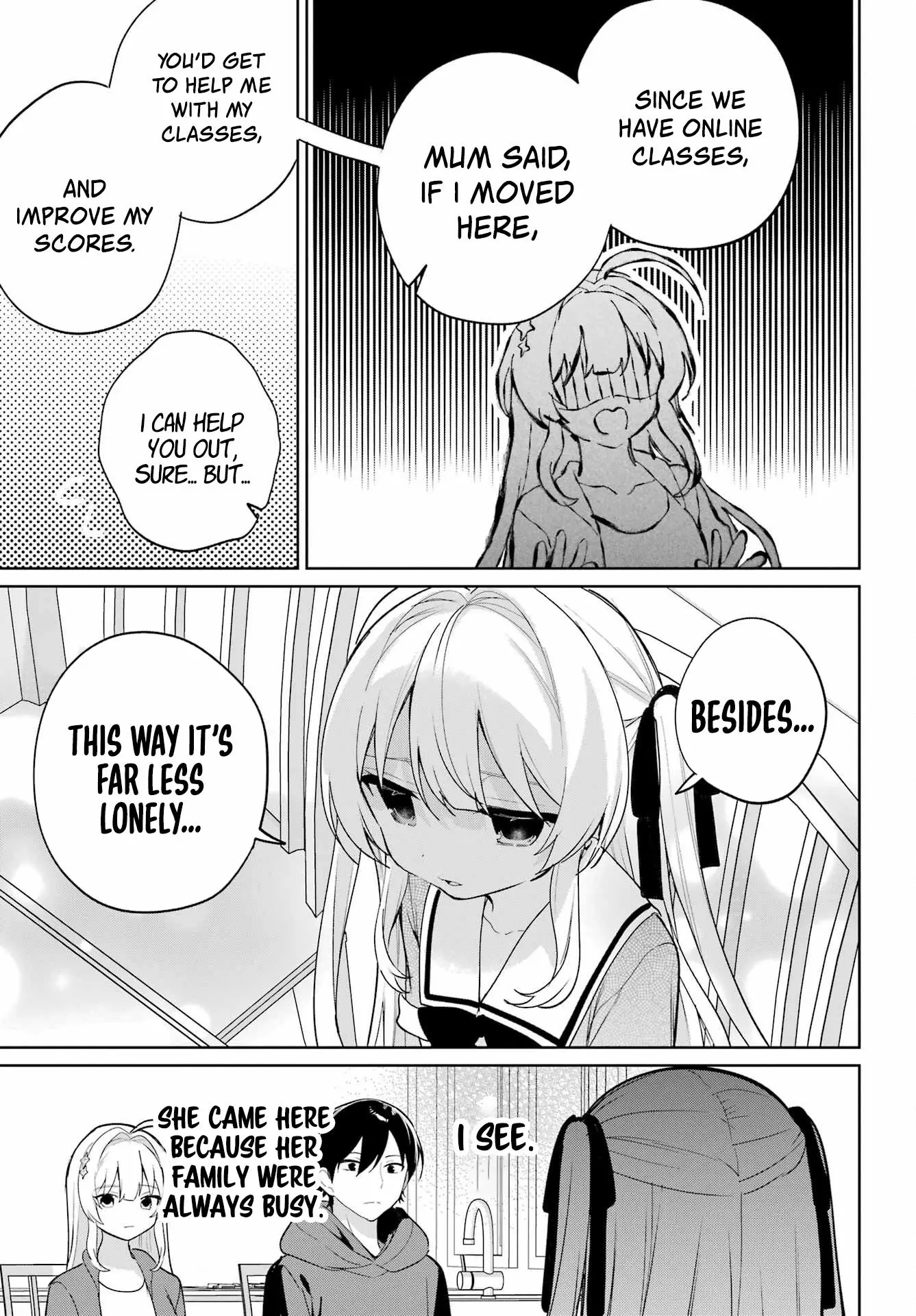 When I Got to Remote Class, I had to Move in with the Most Beautiful Girl in My Class - Chapter 14 - Page 19