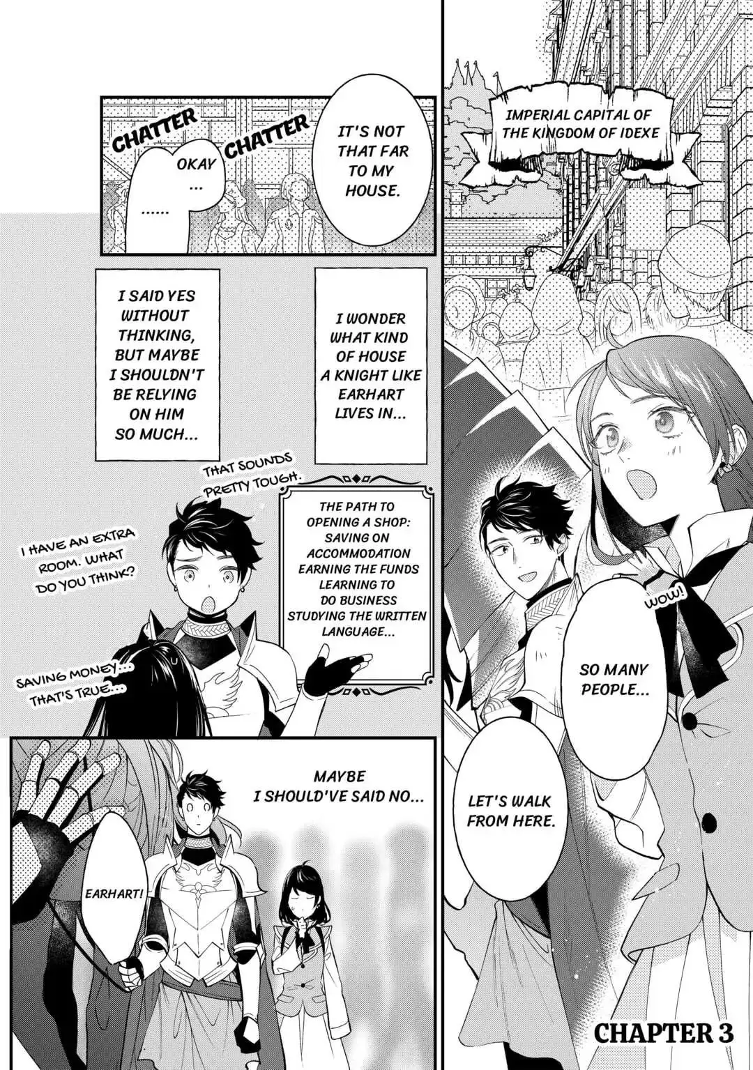 Tenisaki wa Kusushi ga Sukunai Sekaideshita - Chapter 3 - Page 1