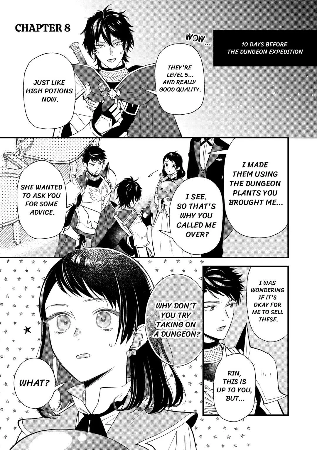 Tenisaki wa Kusushi ga Sukunai Sekaideshita - Chapter 8 - Page 1