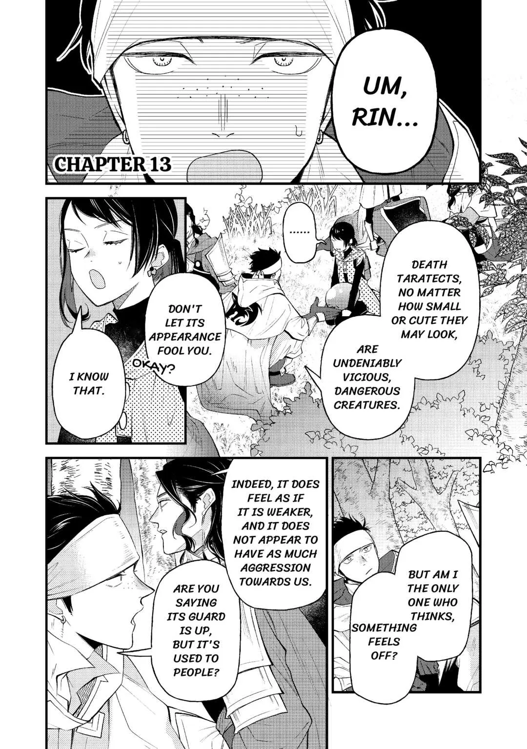 Tenisaki wa Kusushi ga Sukunai Sekaideshita - Chapter 13 - Page 1