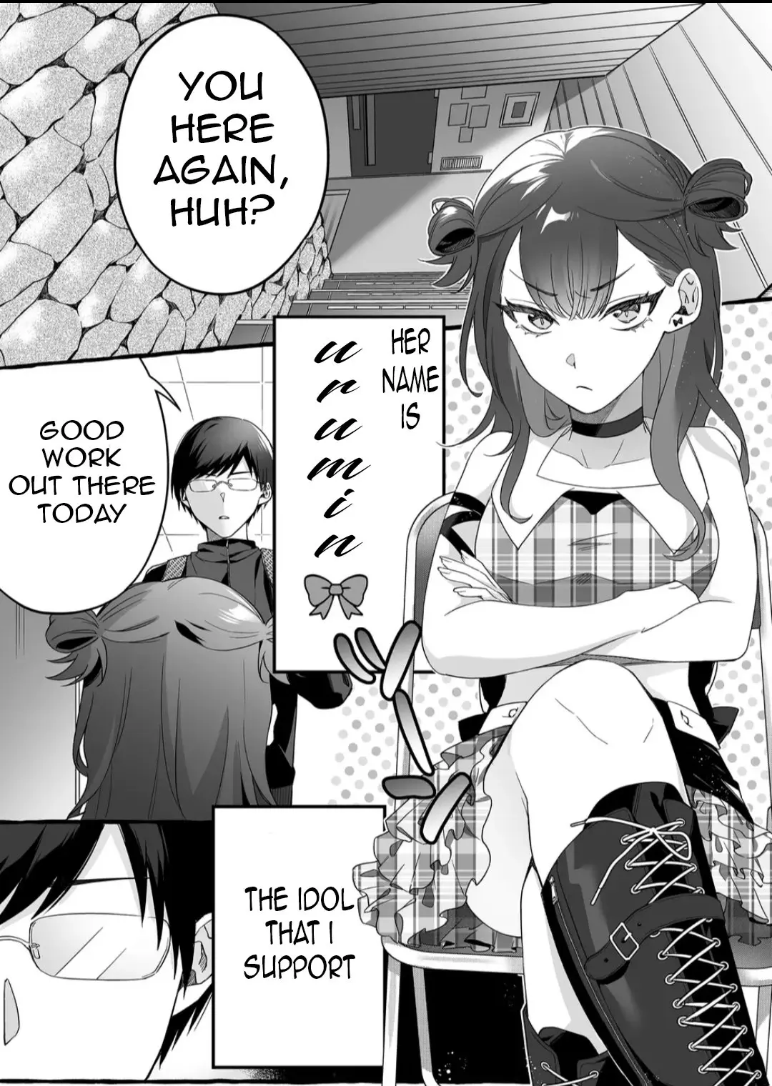 Damedol to Sekai ni Hitori Dake no Fan - Chapter 1 - Page 4