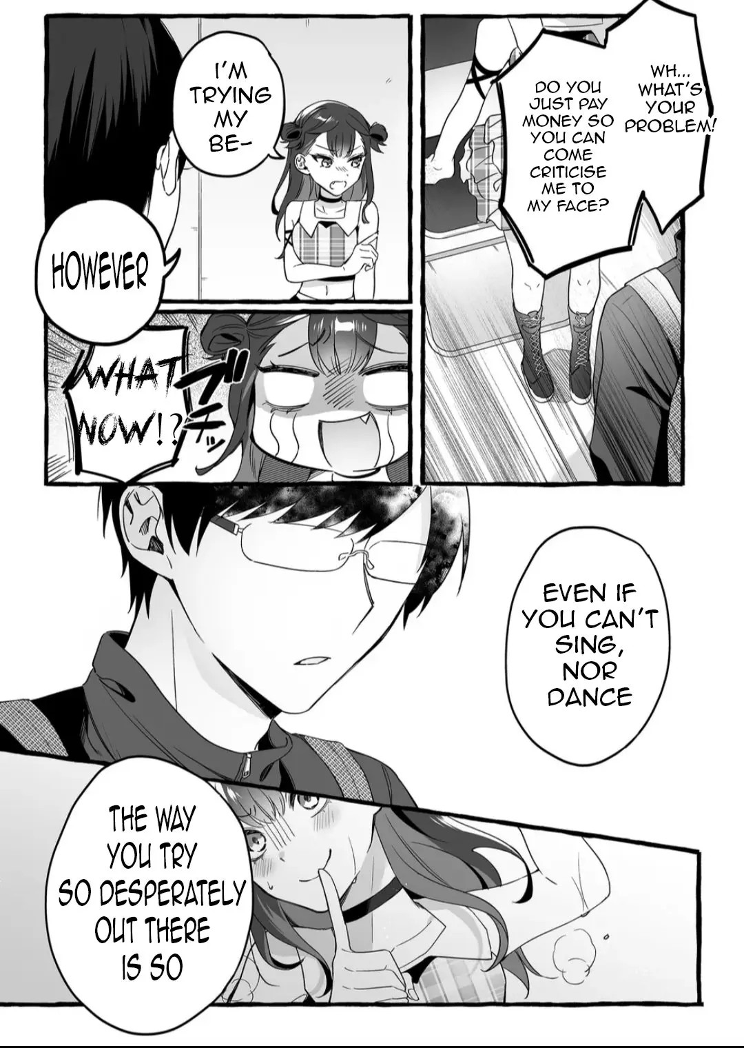 Damedol to Sekai ni Hitori Dake no Fan - Chapter 1 - Page 8