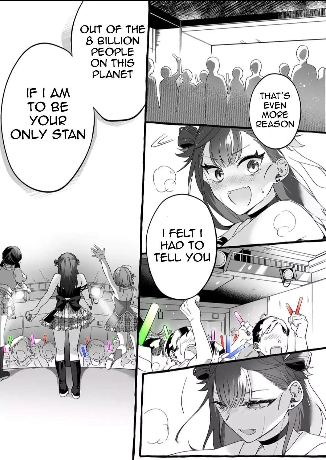 Damedol to Sekai ni Hitori Dake no Fan - Chapter 1 - Page 12