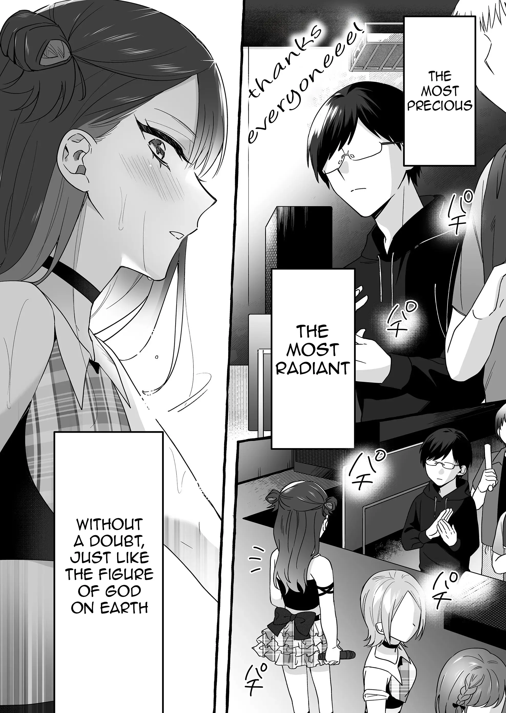Damedol to Sekai ni Hitori Dake no Fan - Chapter 3 - Page 2