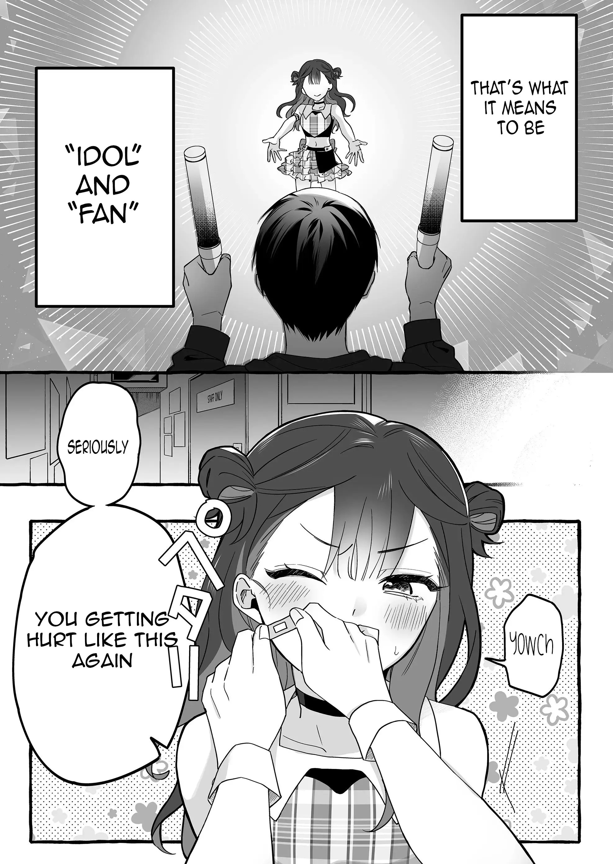 Damedol to Sekai ni Hitori Dake no Fan - Chapter 3 - Page 6