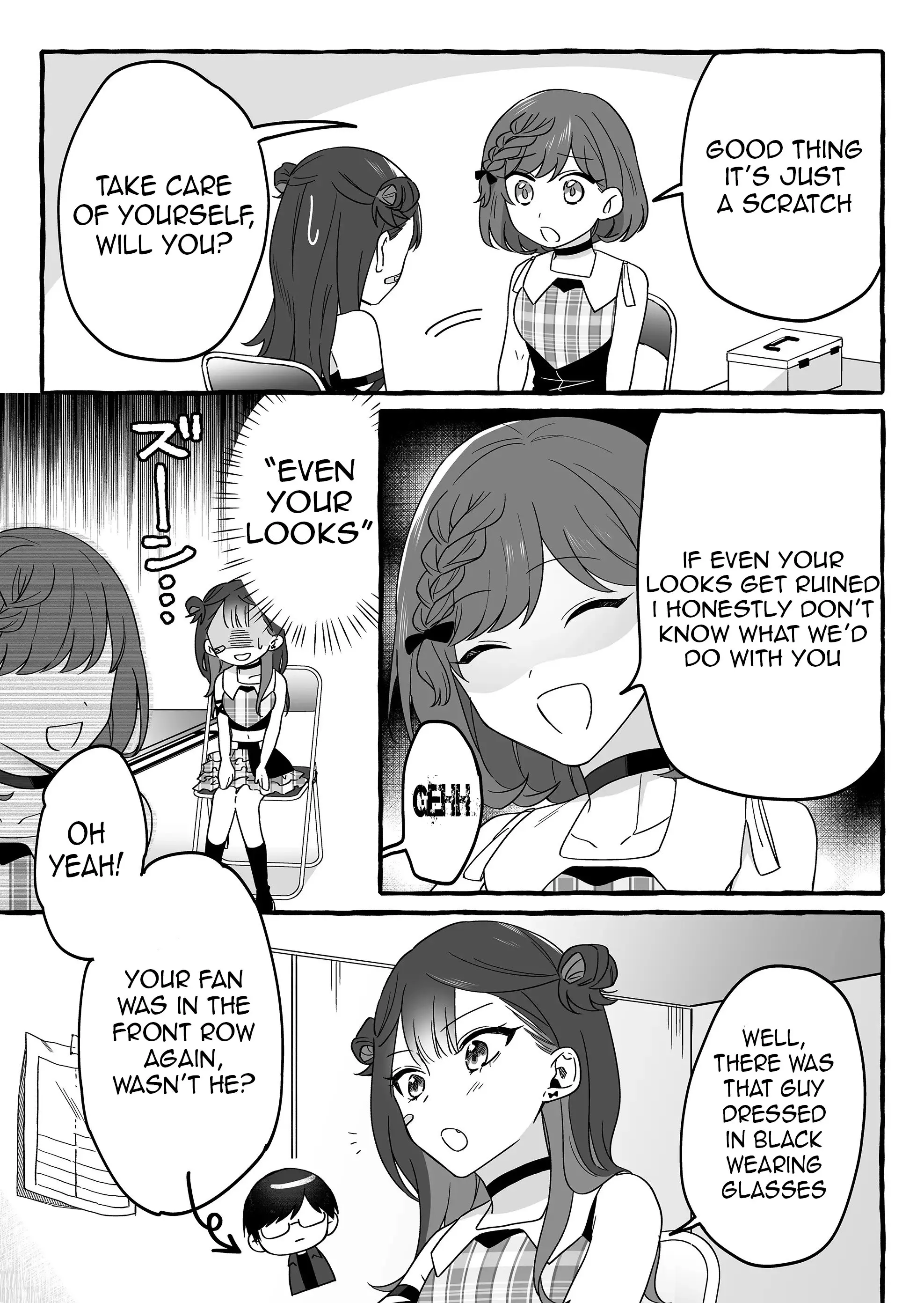 Damedol to Sekai ni Hitori Dake no Fan - Chapter 3 - Page 7