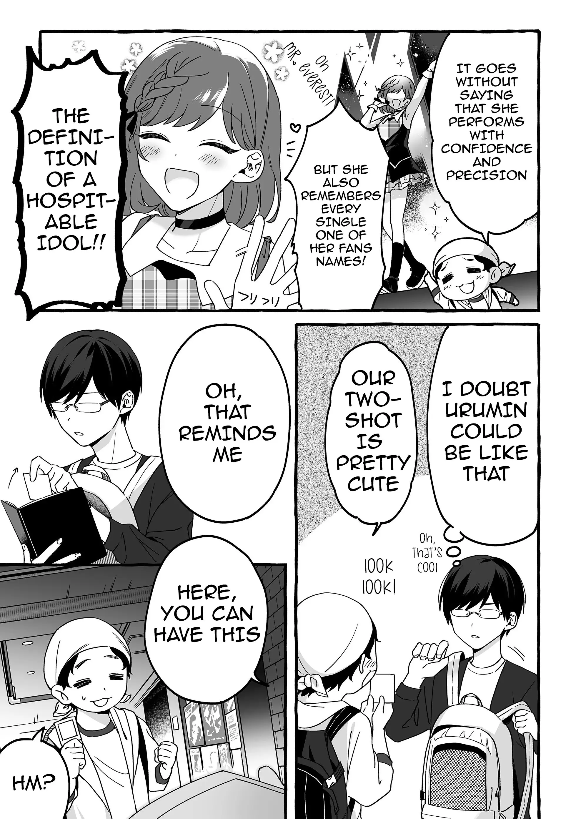 Damedol to Sekai ni Hitori Dake no Fan - Chapter 4 - Page 3