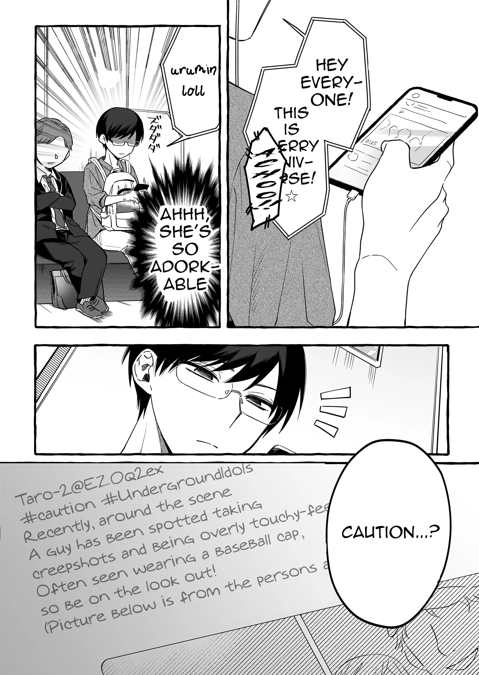 Damedol to Sekai ni Hitori Dake no Fan - Chapter 8 - Page 2