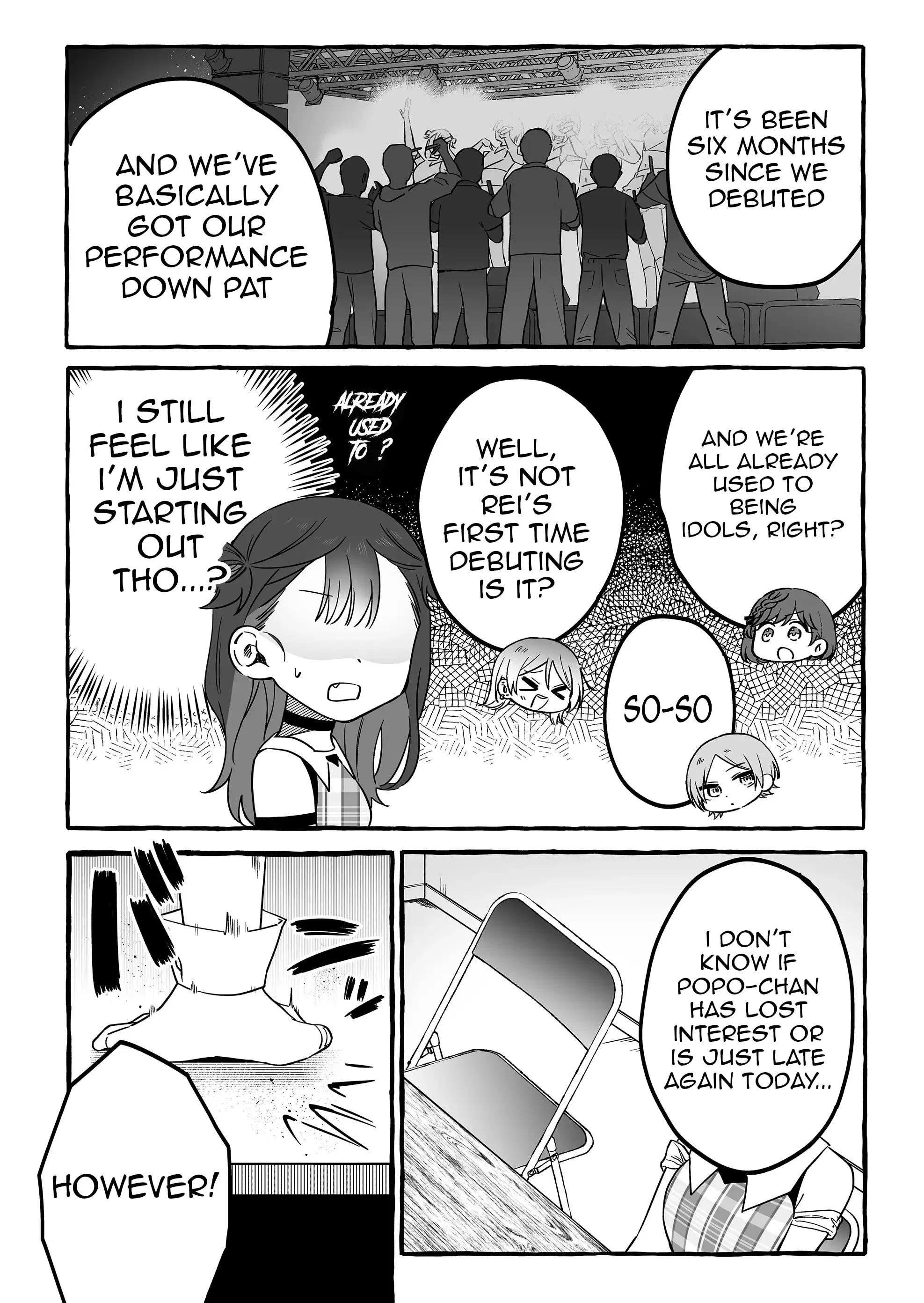 Damedol to Sekai ni Hitori Dake no Fan - Chapter 8 - Page 4