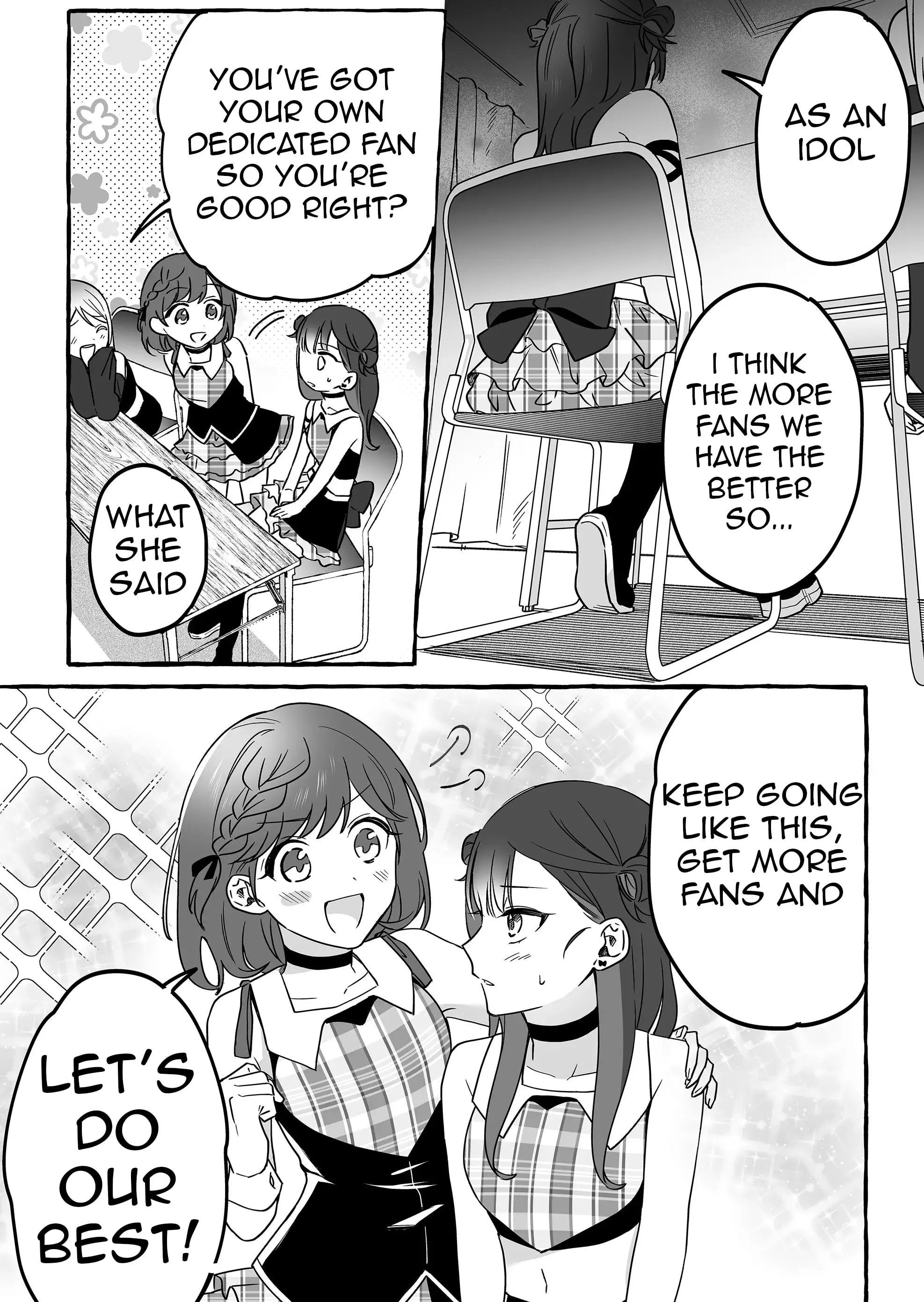 Damedol to Sekai ni Hitori Dake no Fan - Chapter 8 - Page 10
