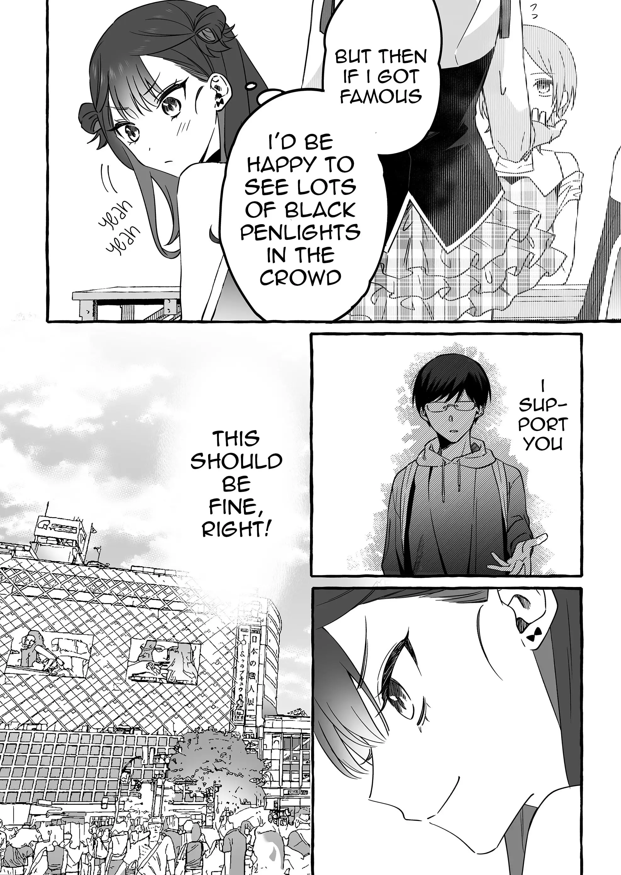 Damedol to Sekai ni Hitori Dake no Fan - Chapter 8 - Page 12
