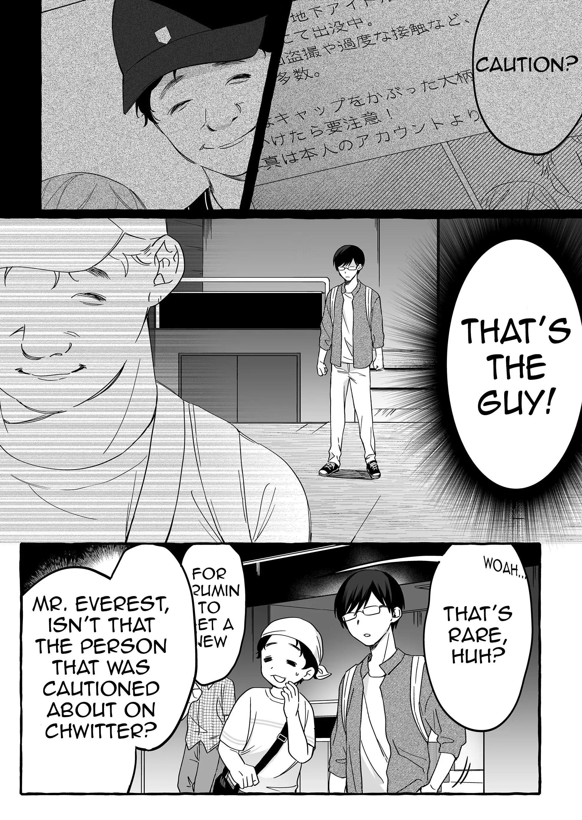 Damedol to Sekai ni Hitori Dake no Fan - Chapter 9 - Page 3