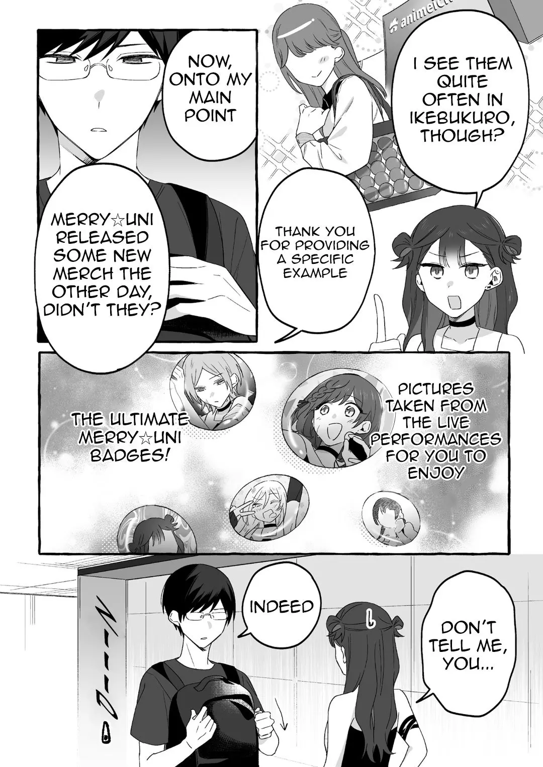 Damedol to Sekai ni Hitori Dake no Fan - Chapter 19.8 - Page 2
