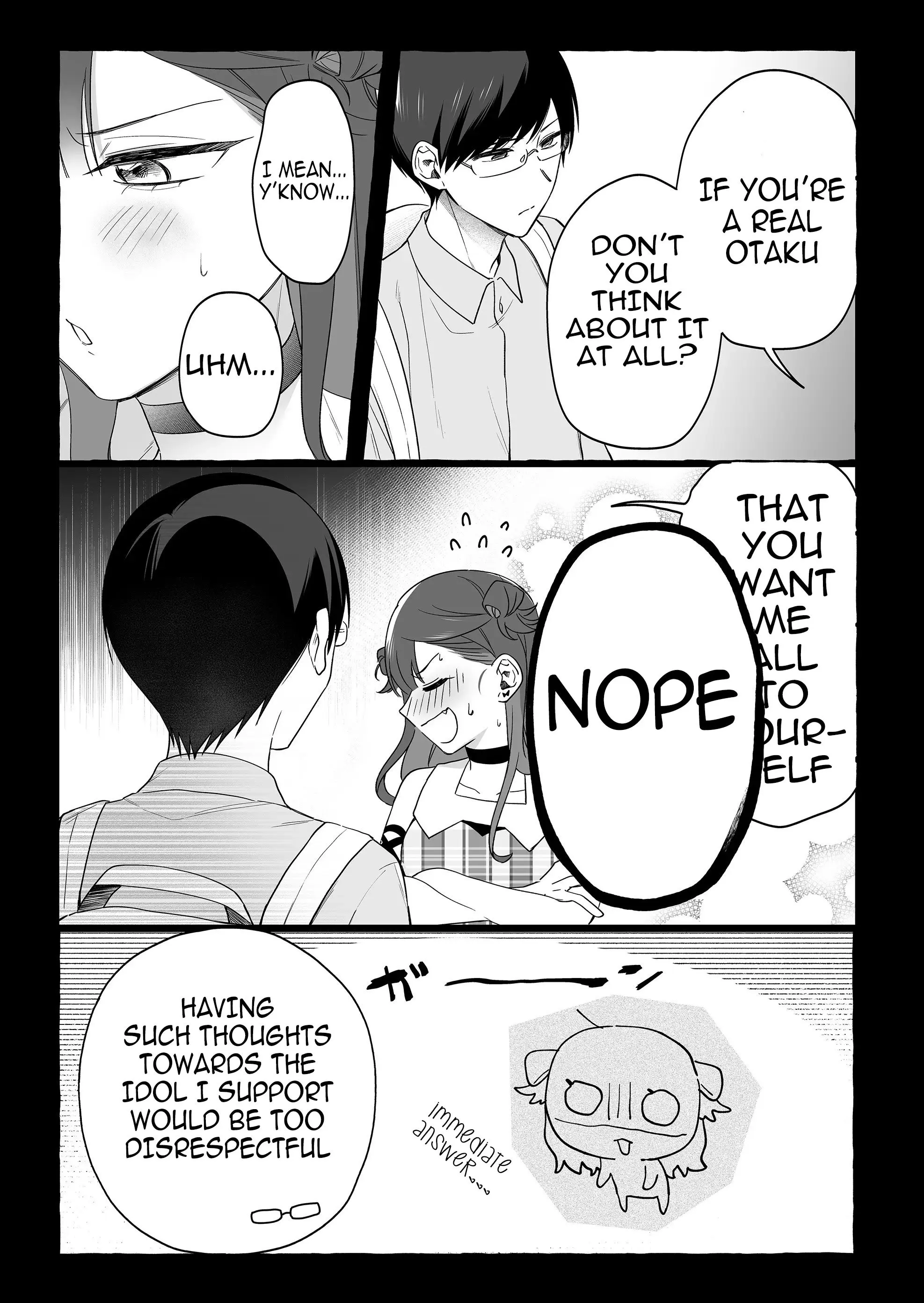 Damedol to Sekai ni Hitori Dake no Fan - Chapter 26 - Page 3