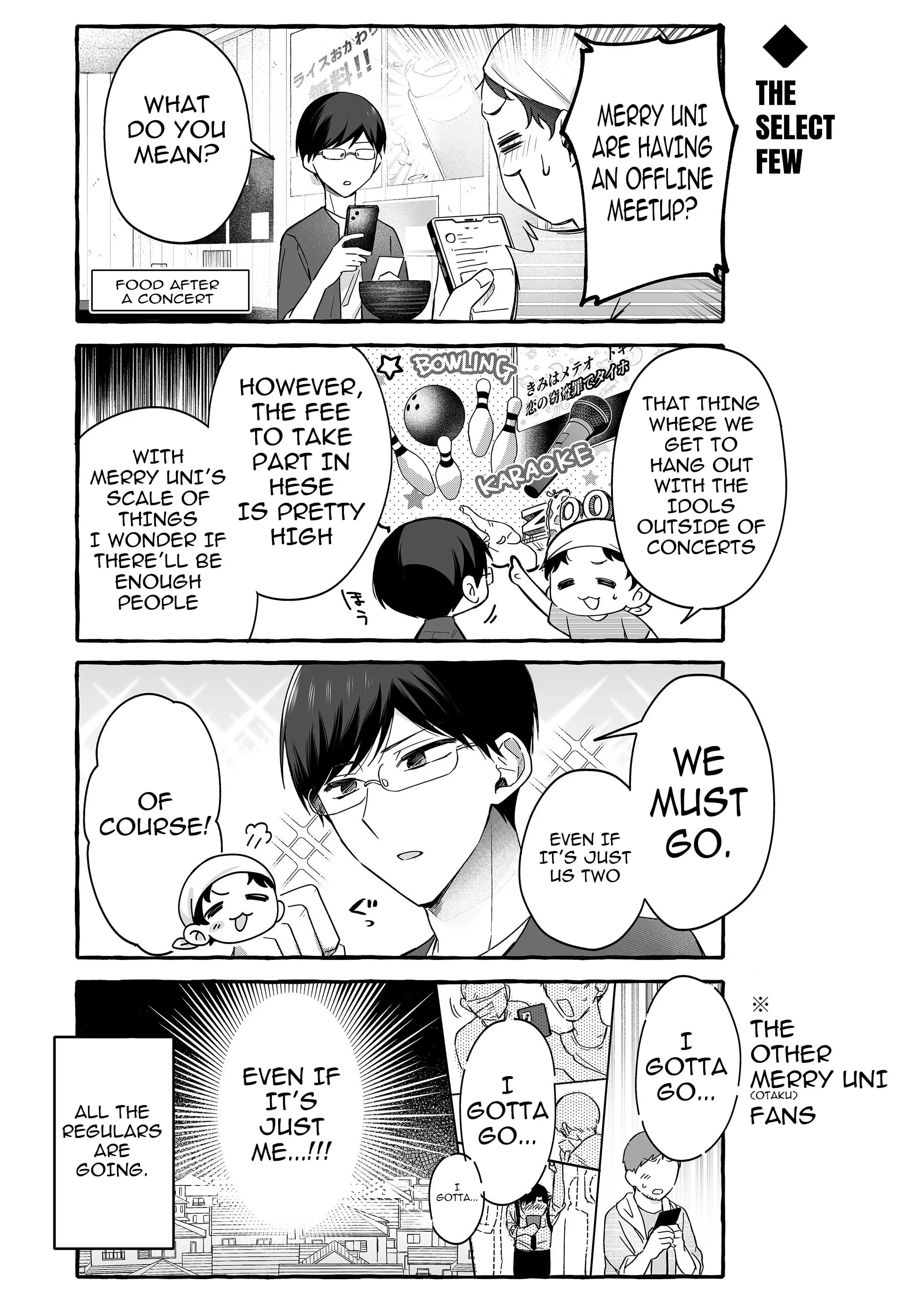 Damedol to Sekai ni Hitori Dake no Fan - Chapter 36 - Page 3