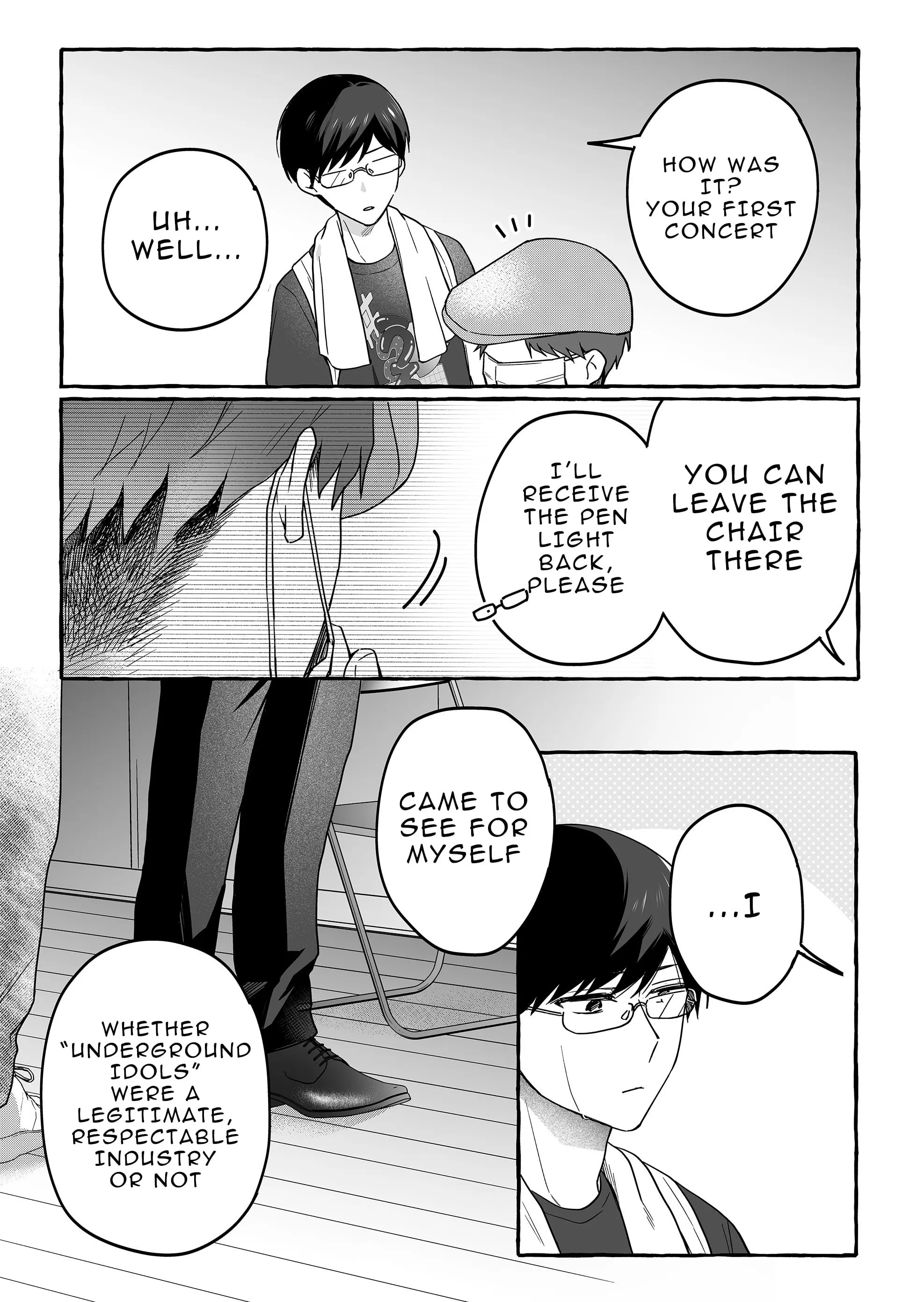 Damedol to Sekai ni Hitori Dake no Fan - Chapter 38 - Page 9