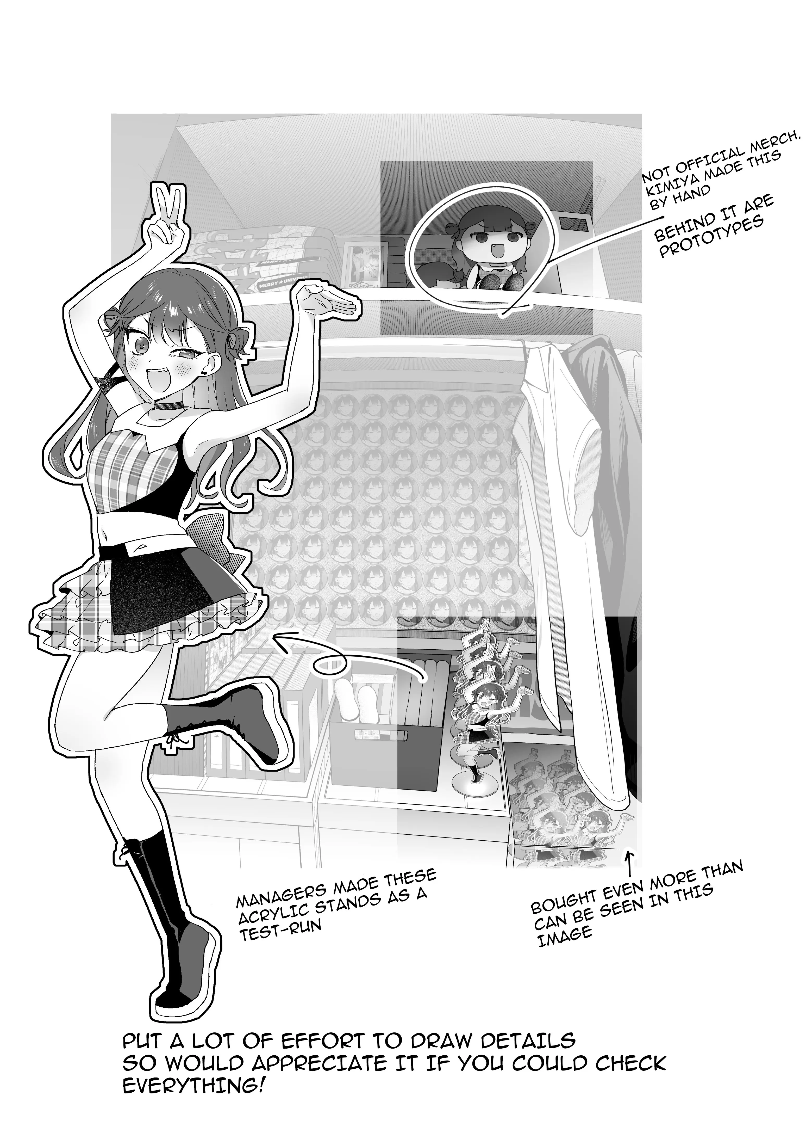Damedol to Sekai ni Hitori Dake no Fan - Chapter 44 - Page 19