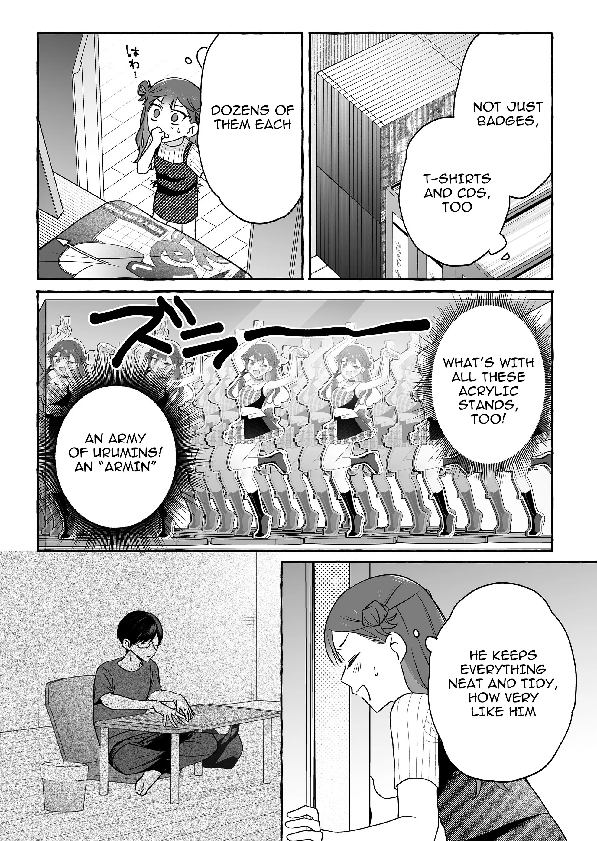 Damedol to Sekai ni Hitori Dake no Fan - Chapter 45 - Page 3