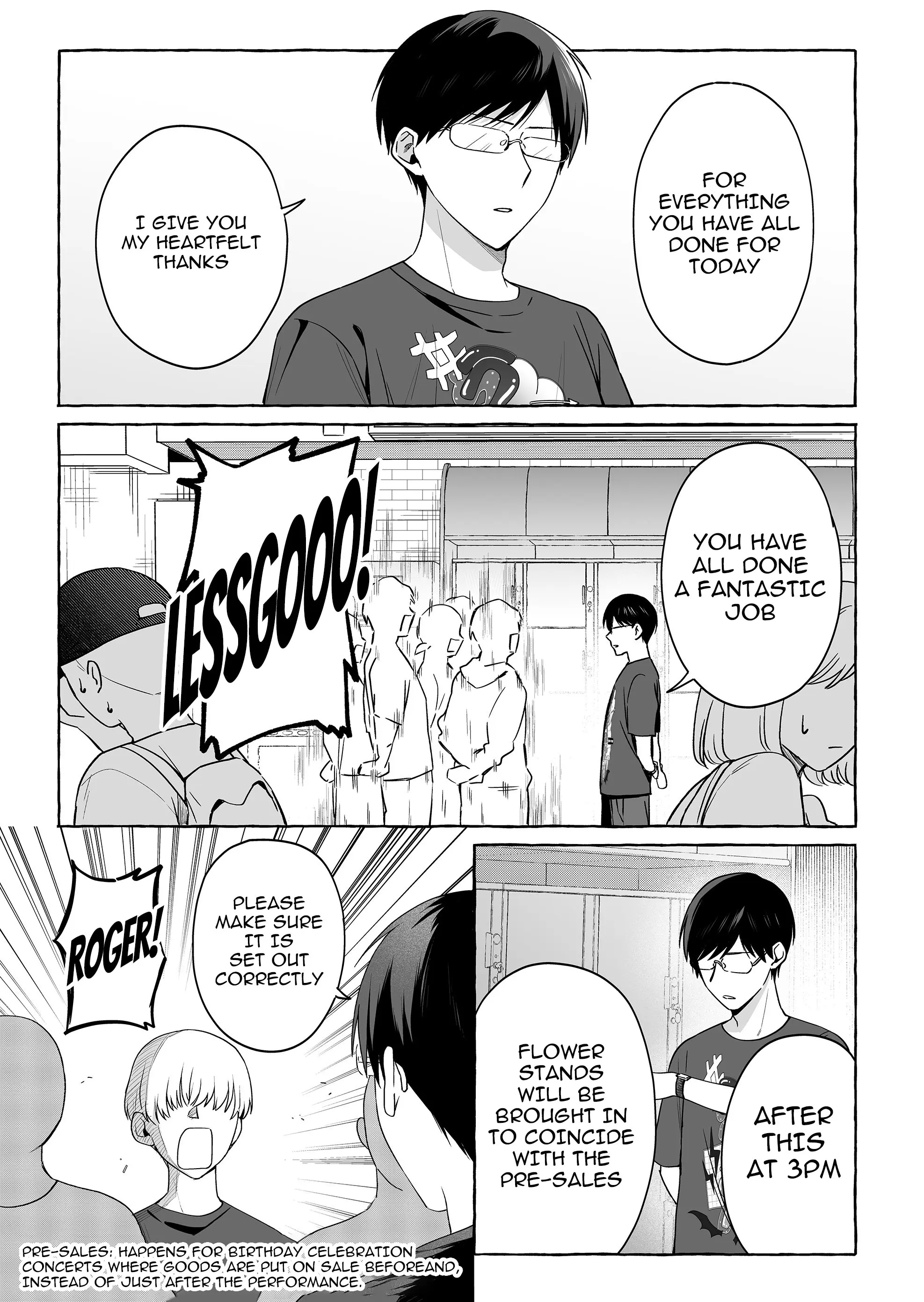Damedol to Sekai ni Hitori Dake no Fan - Chapter 49 - Page 3