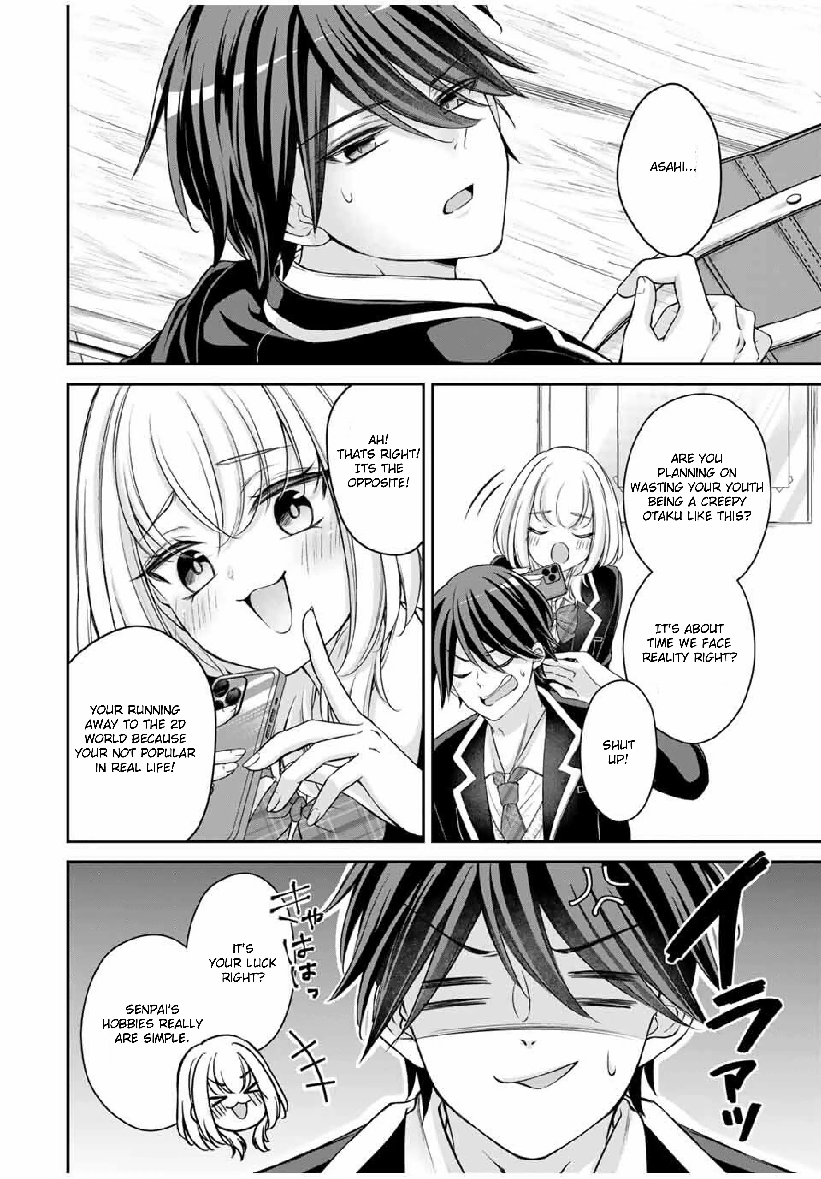 I Want To Put The Cheeky Asahi-chan In Her Place - Chapter 1 - Page 6
