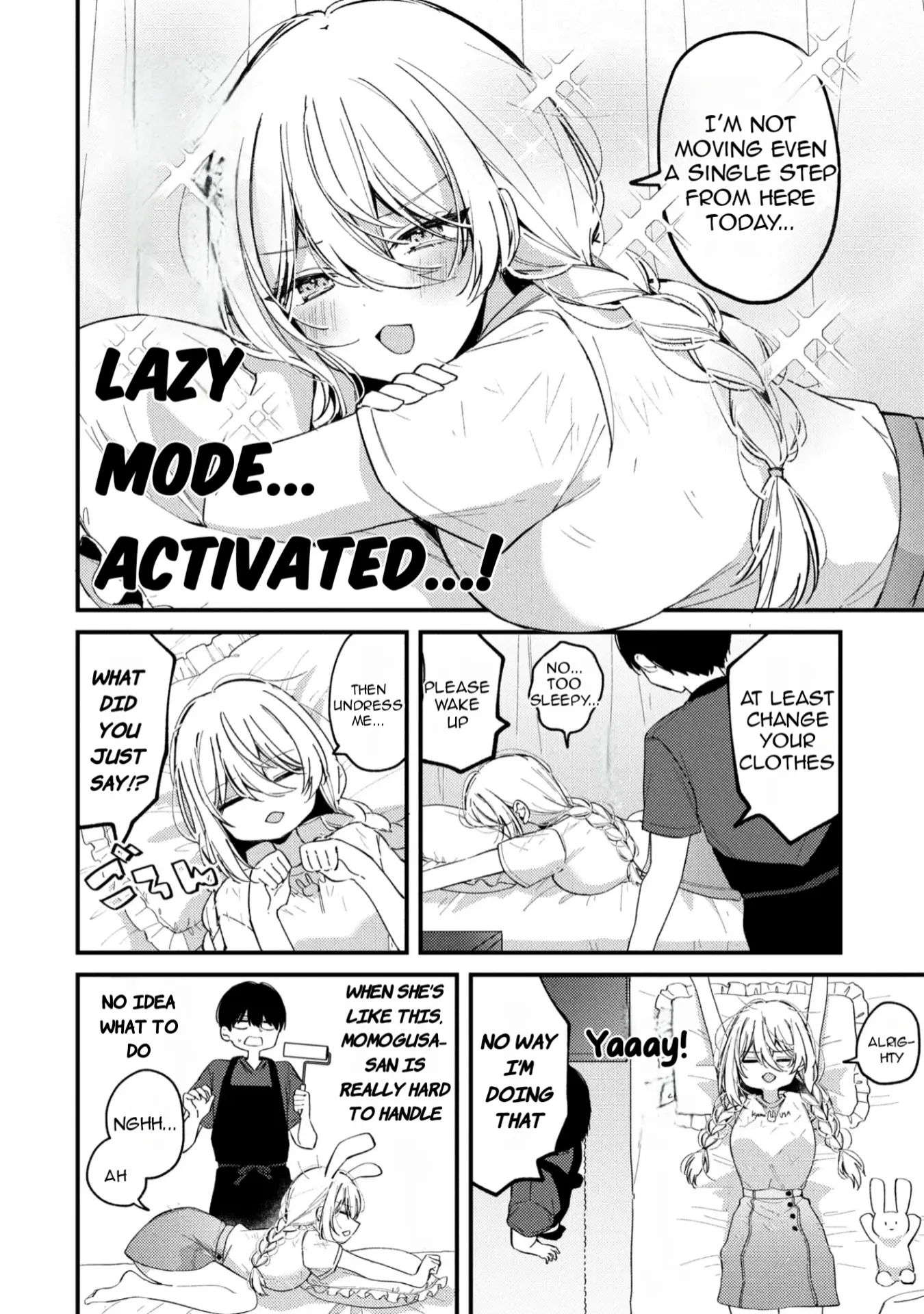 Momogusa-san is So Lazy!! - Chapter 7 - Page 4