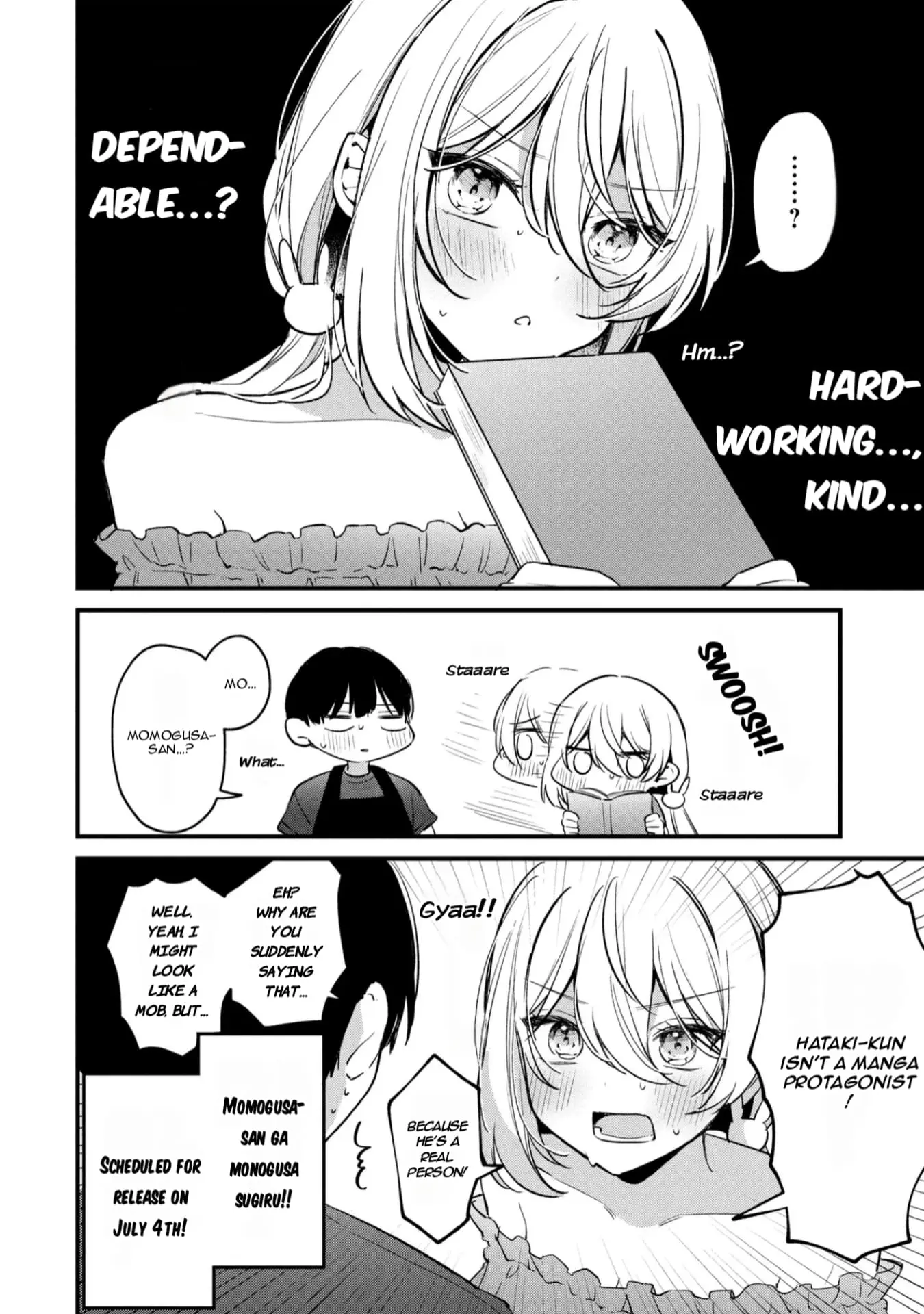 Momogusa-san is So Lazy!! - Chapter 14.2 - Page 4