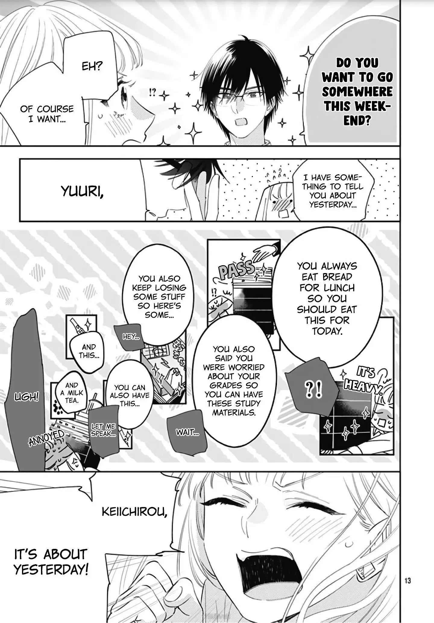Hayaku Shitai Futari - Chapter 8 - Page 13