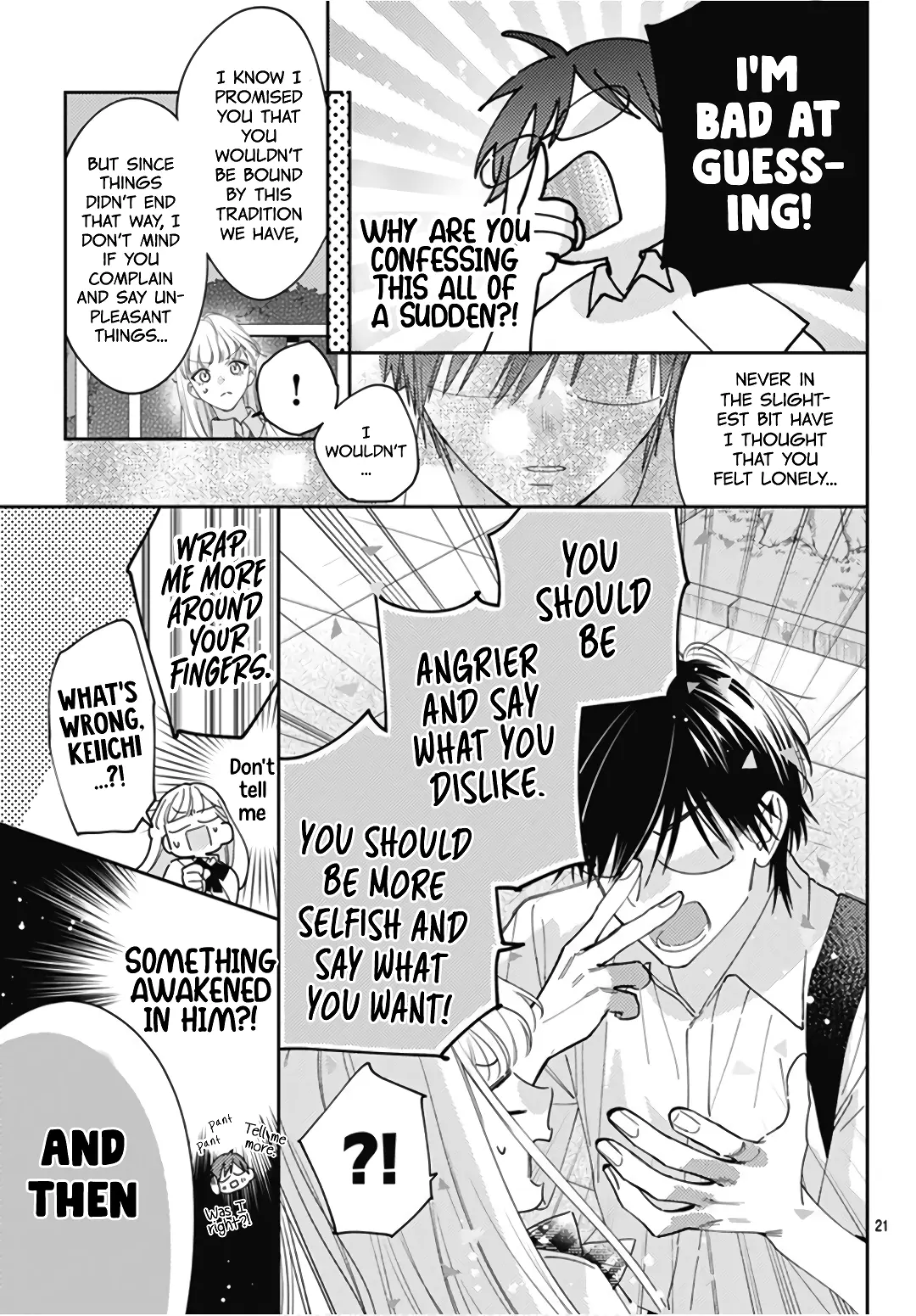 Hayaku Shitai Futari - Chapter 22 - Page 21