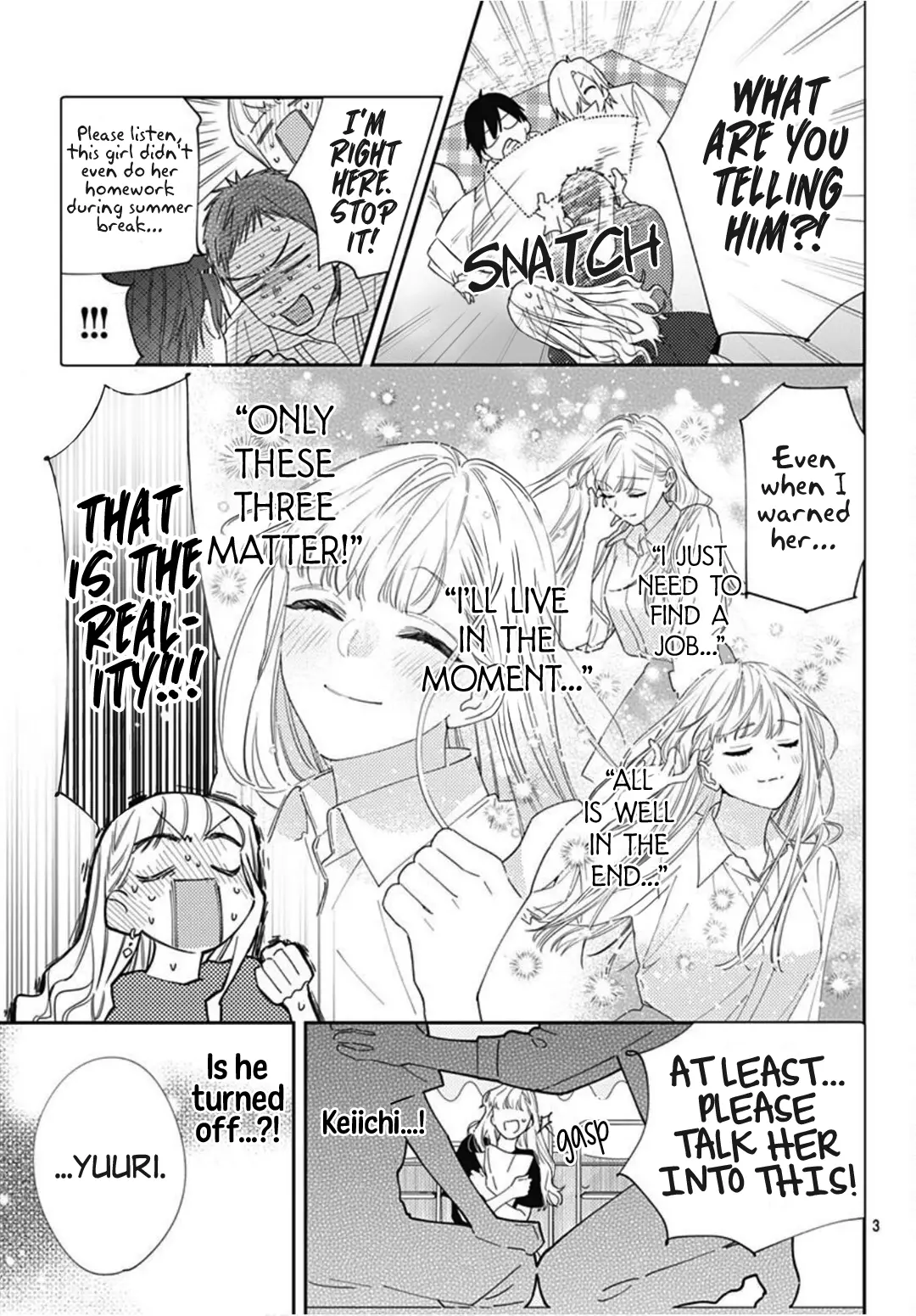 Hayaku Shitai Futari - Chapter 25 - Page 3