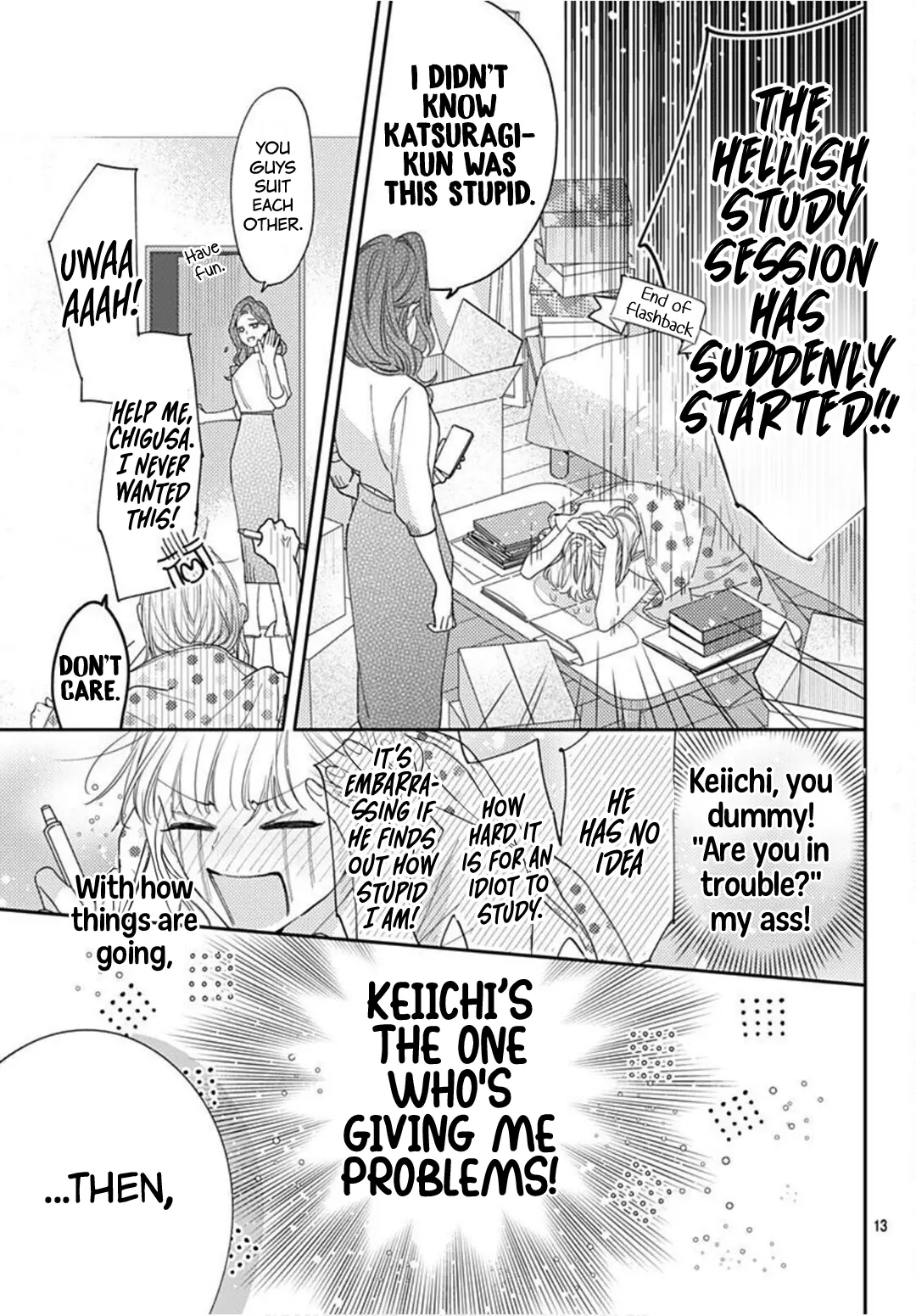 Hayaku Shitai Futari - Chapter 25 - Page 13
