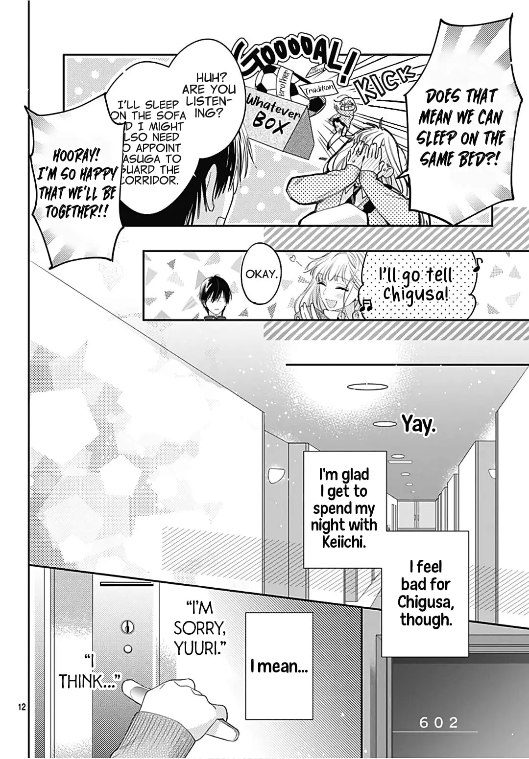 Hayaku Shitai Futari - Chapter 31 - Page 12