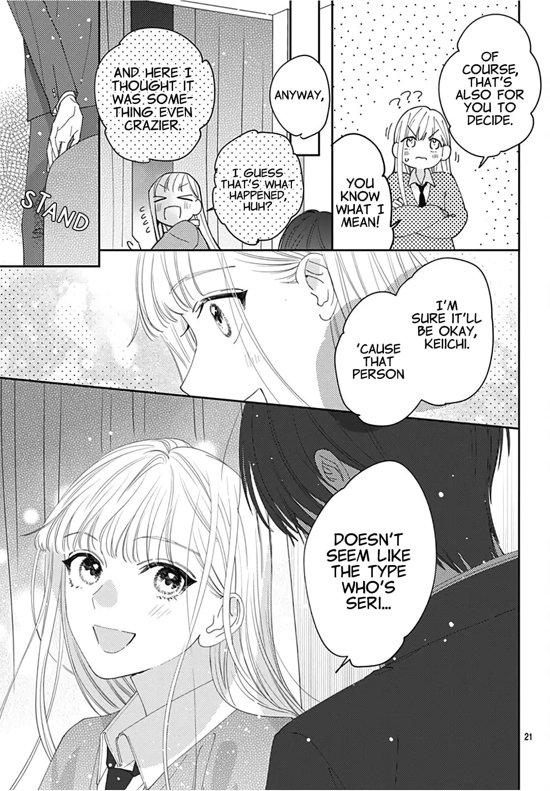Hayaku Shitai Futari - Chapter 32 - Page 21