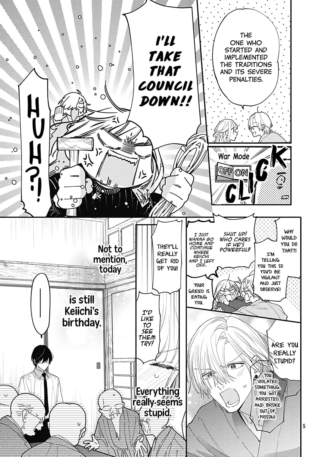 Hayaku Shitai Futari - Chapter 44 - Page 5