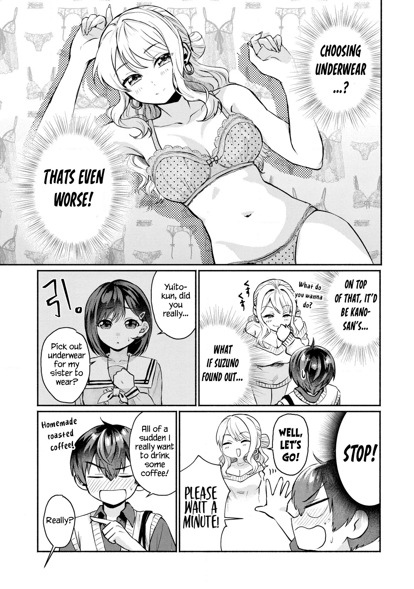 Douyara Ore wa Imadoki Gal na Toshiue Osananajimi kara Gekiomo Kanjou wo Mukerareteiru Rashii - Chapter 1 - Page 14