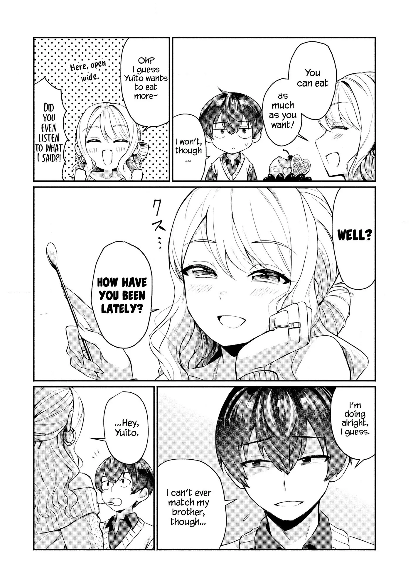 Douyara Ore wa Imadoki Gal na Toshiue Osananajimi kara Gekiomo Kanjou wo Mukerareteiru Rashii - Chapter 1 - Page 19