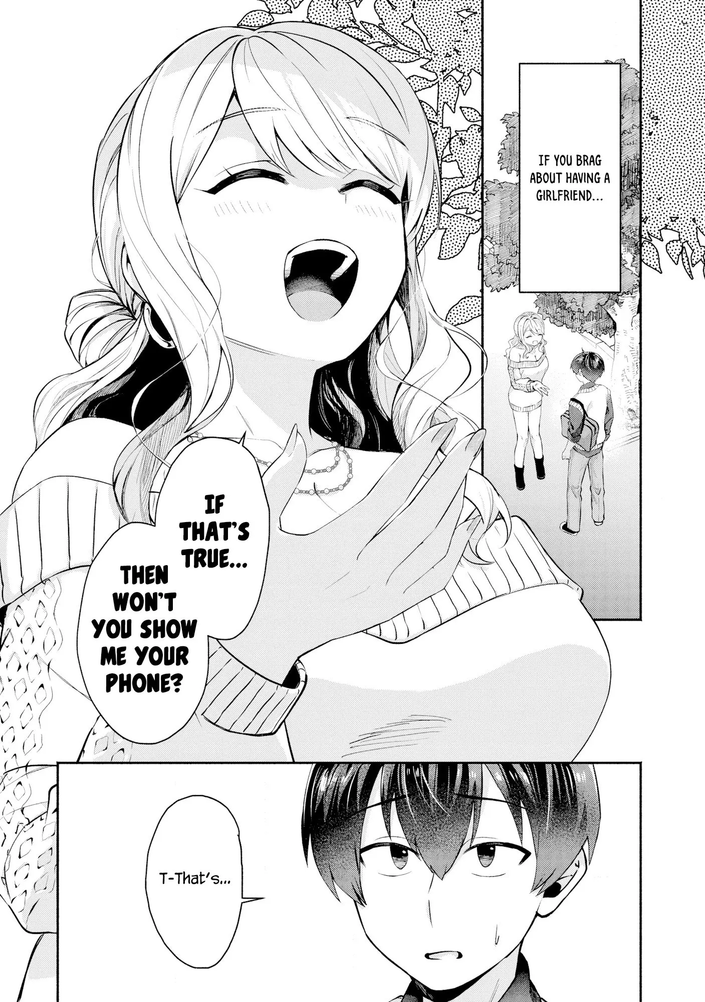 Douyara Ore wa Imadoki Gal na Toshiue Osananajimi kara Gekiomo Kanjou wo Mukerareteiru Rashii - Chapter 2 - Page 2