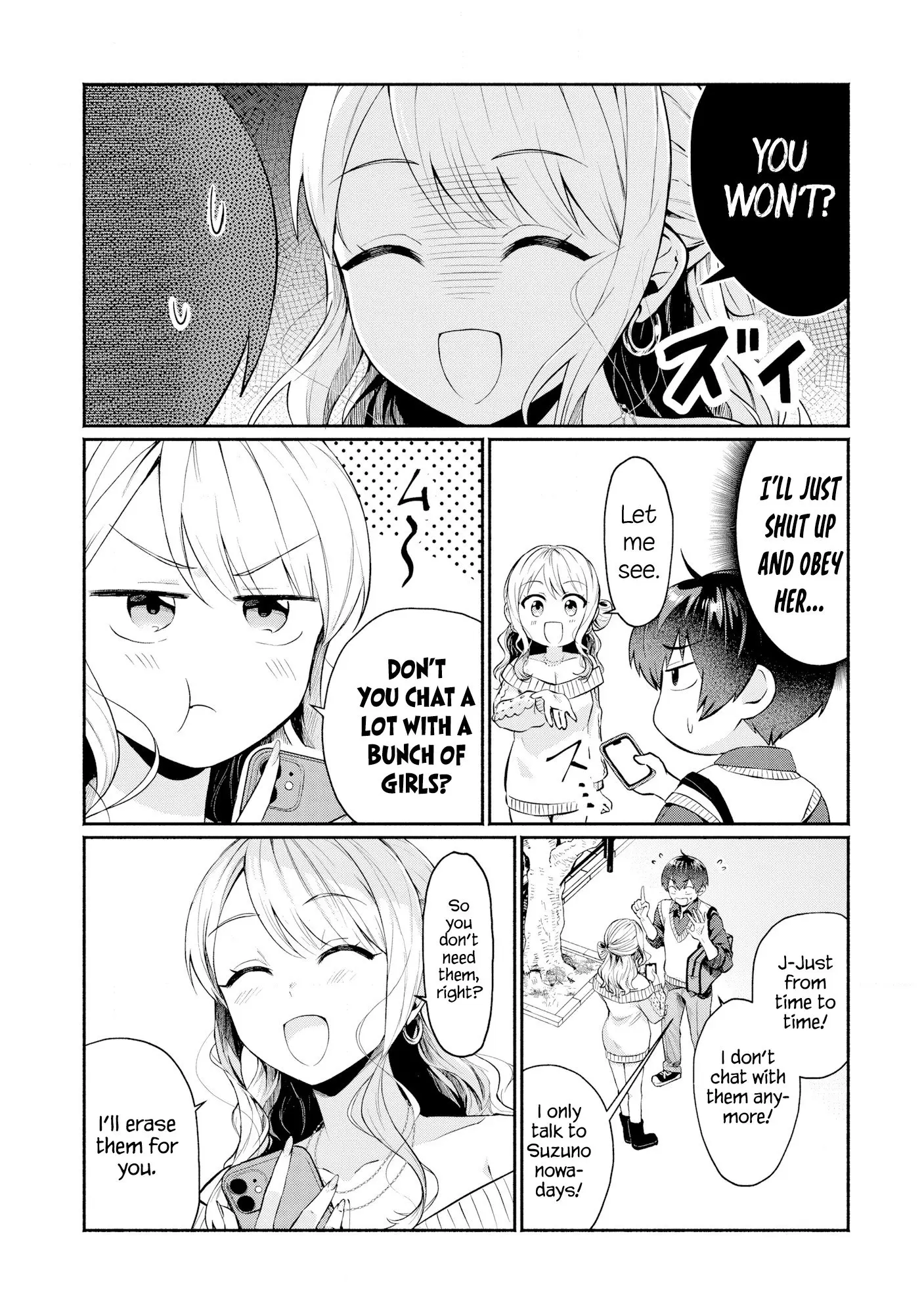 Douyara Ore wa Imadoki Gal na Toshiue Osananajimi kara Gekiomo Kanjou wo Mukerareteiru Rashii - Chapter 2 - Page 3