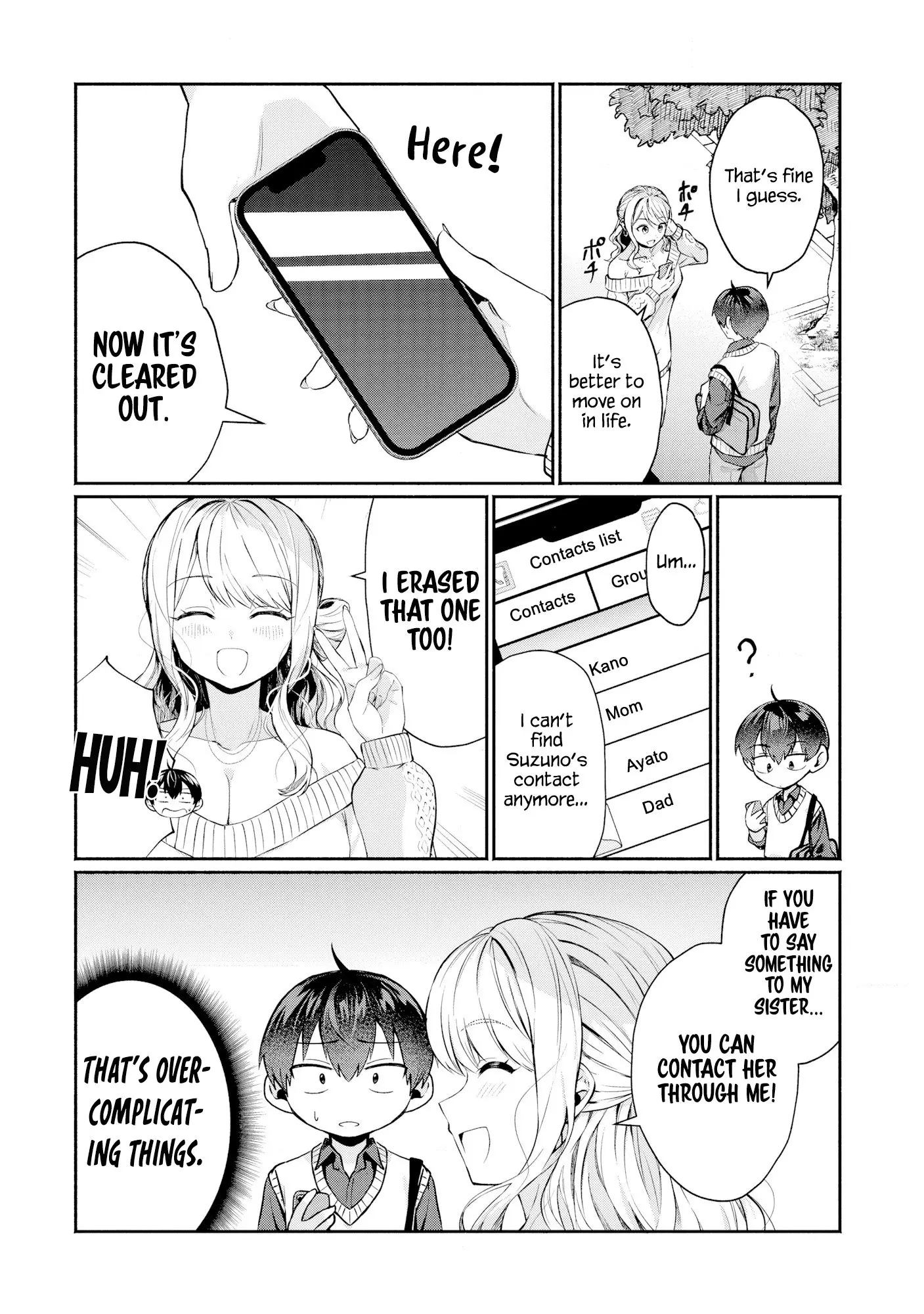 Douyara Ore wa Imadoki Gal na Toshiue Osananajimi kara Gekiomo Kanjou wo Mukerareteiru Rashii - Chapter 2 - Page 4