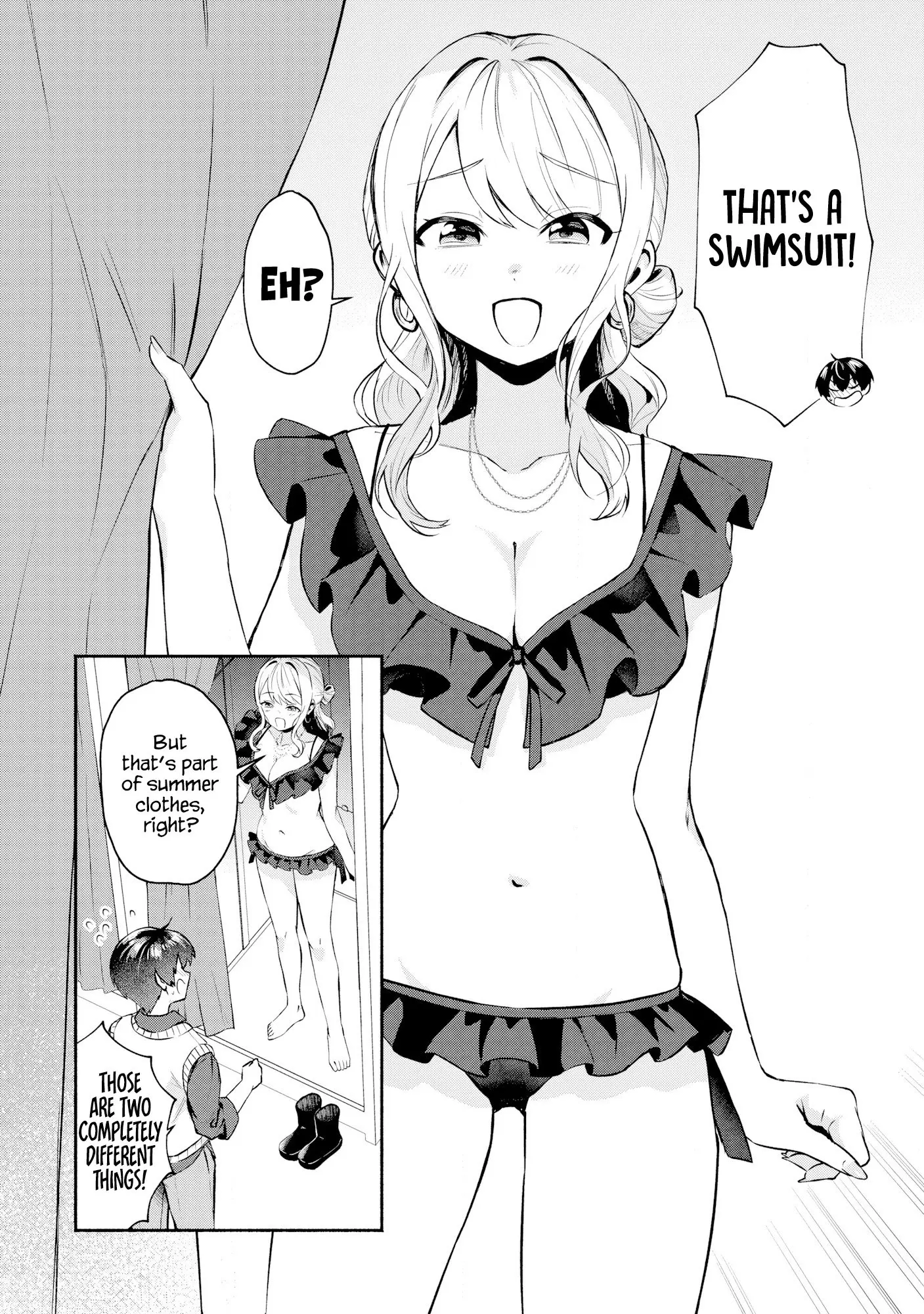 Douyara Ore wa Imadoki Gal na Toshiue Osananajimi kara Gekiomo Kanjou wo Mukerareteiru Rashii - Chapter 2 - Page 8