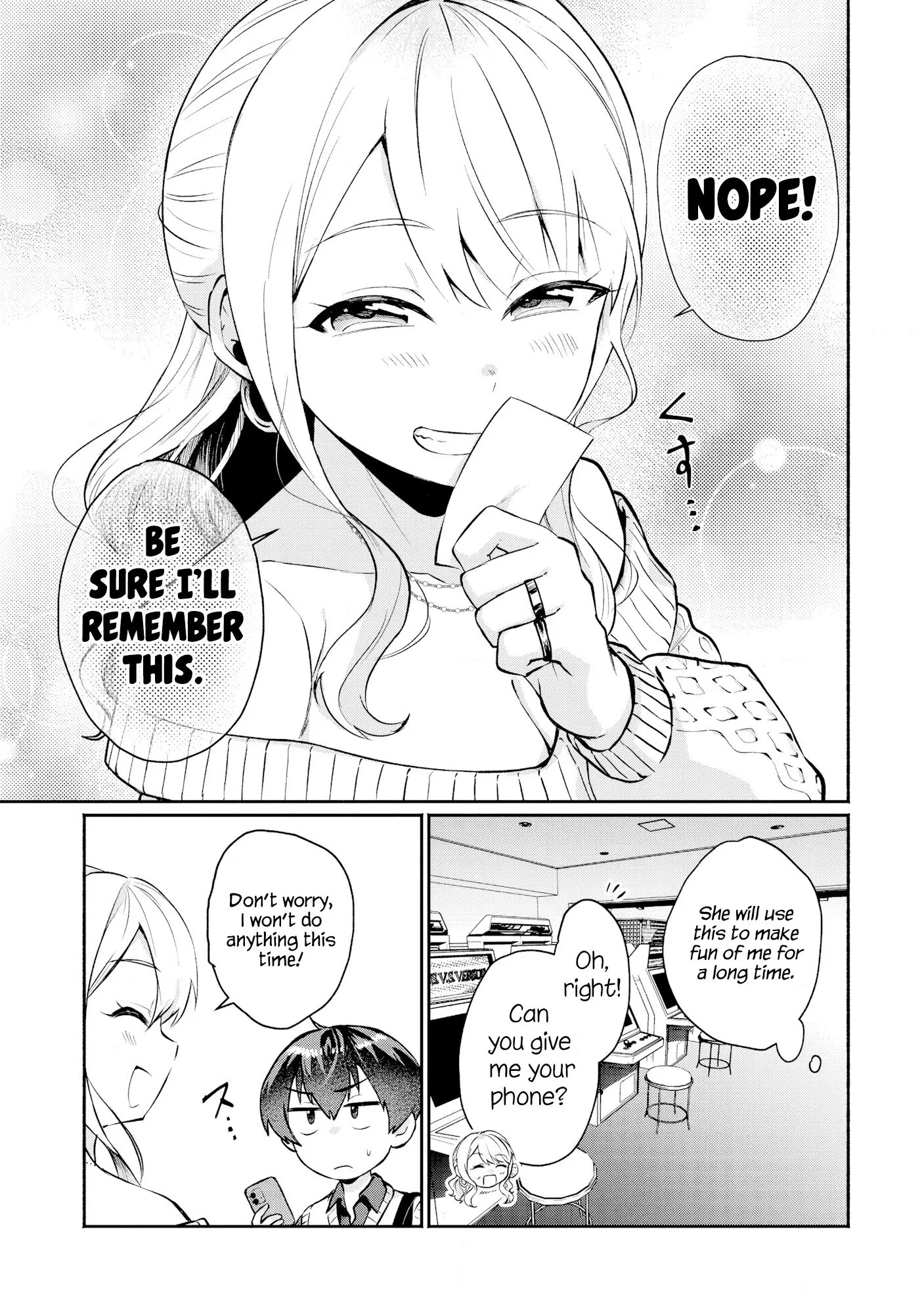 Douyara Ore wa Imadoki Gal na Toshiue Osananajimi kara Gekiomo Kanjou wo Mukerareteiru Rashii - Chapter 2 - Page 15