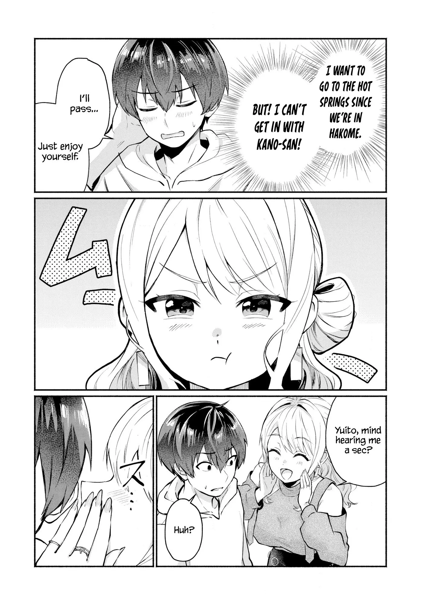 Douyara Ore wa Imadoki Gal na Toshiue Osananajimi kara Gekiomo Kanjou wo Mukerareteiru Rashii - Chapter 3 - Page 16
